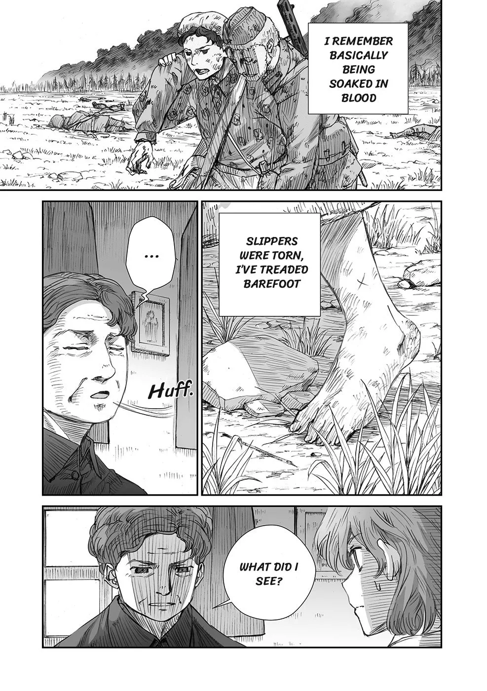 Sensou wa Onna no Kao wo Shiteinai Chapter 16 page 7 - 