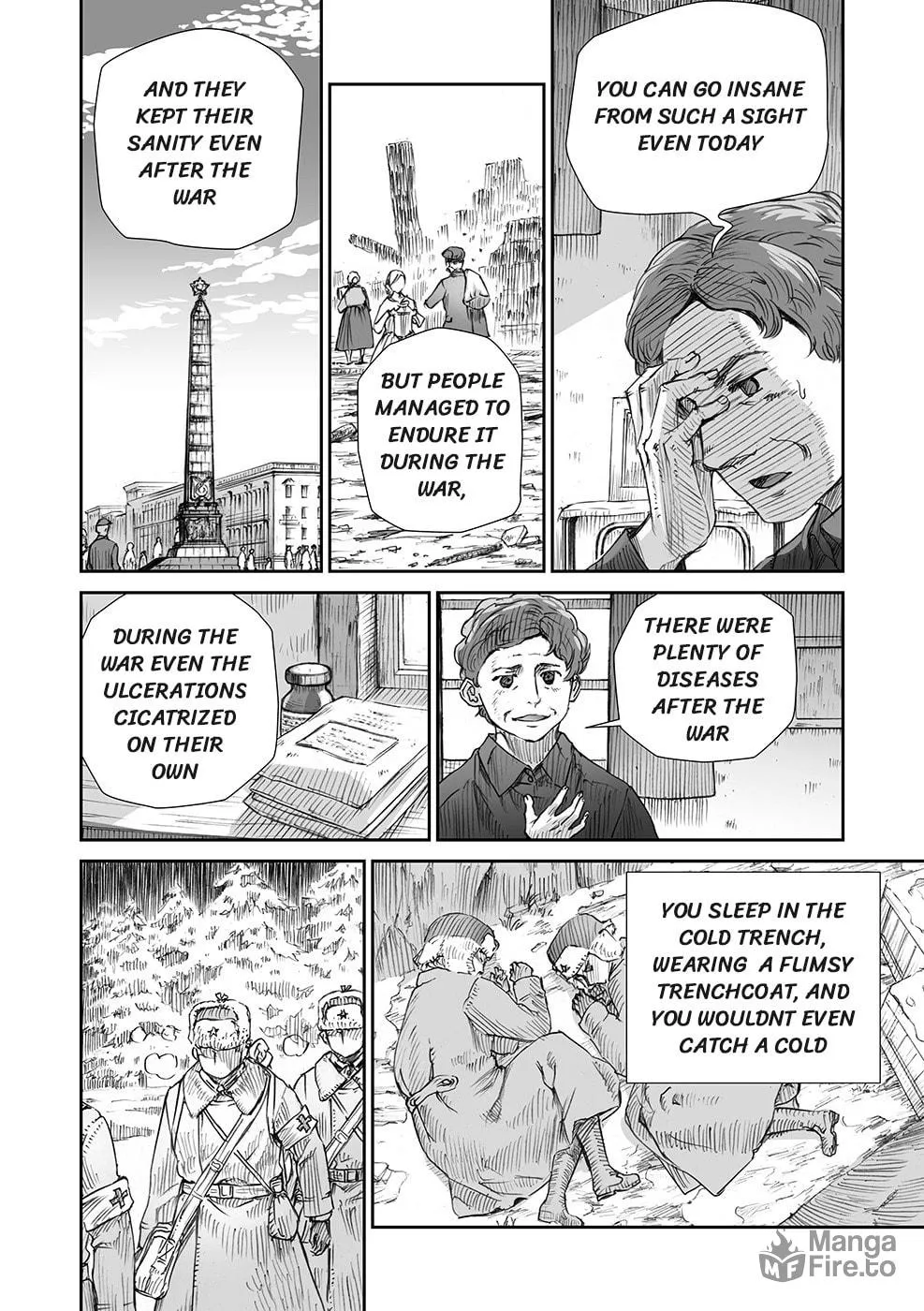 Sensou wa Onna no Kao wo Shiteinai Chapter 16 page 10 - 