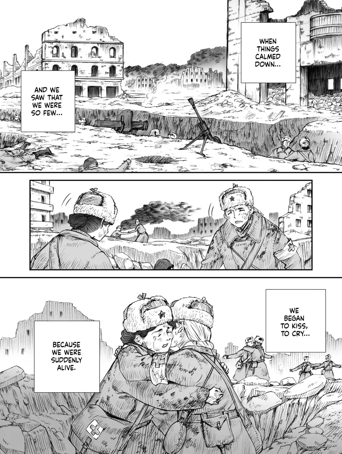 Sensou wa Onna no Kao wo Shiteinai Chapter 2.1 page 23 - 