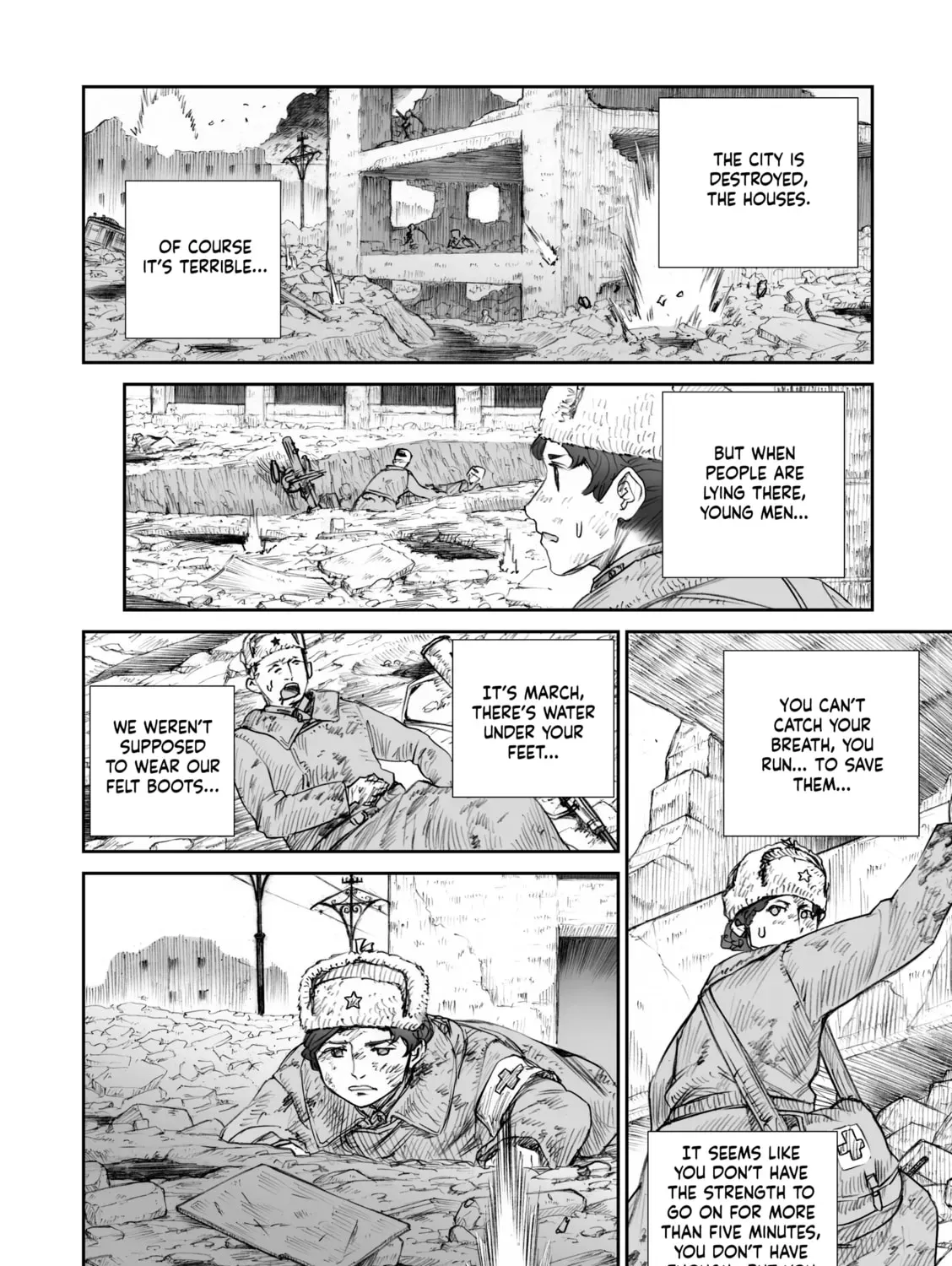 Sensou wa Onna no Kao wo Shiteinai Chapter 2.1 page 33 - 