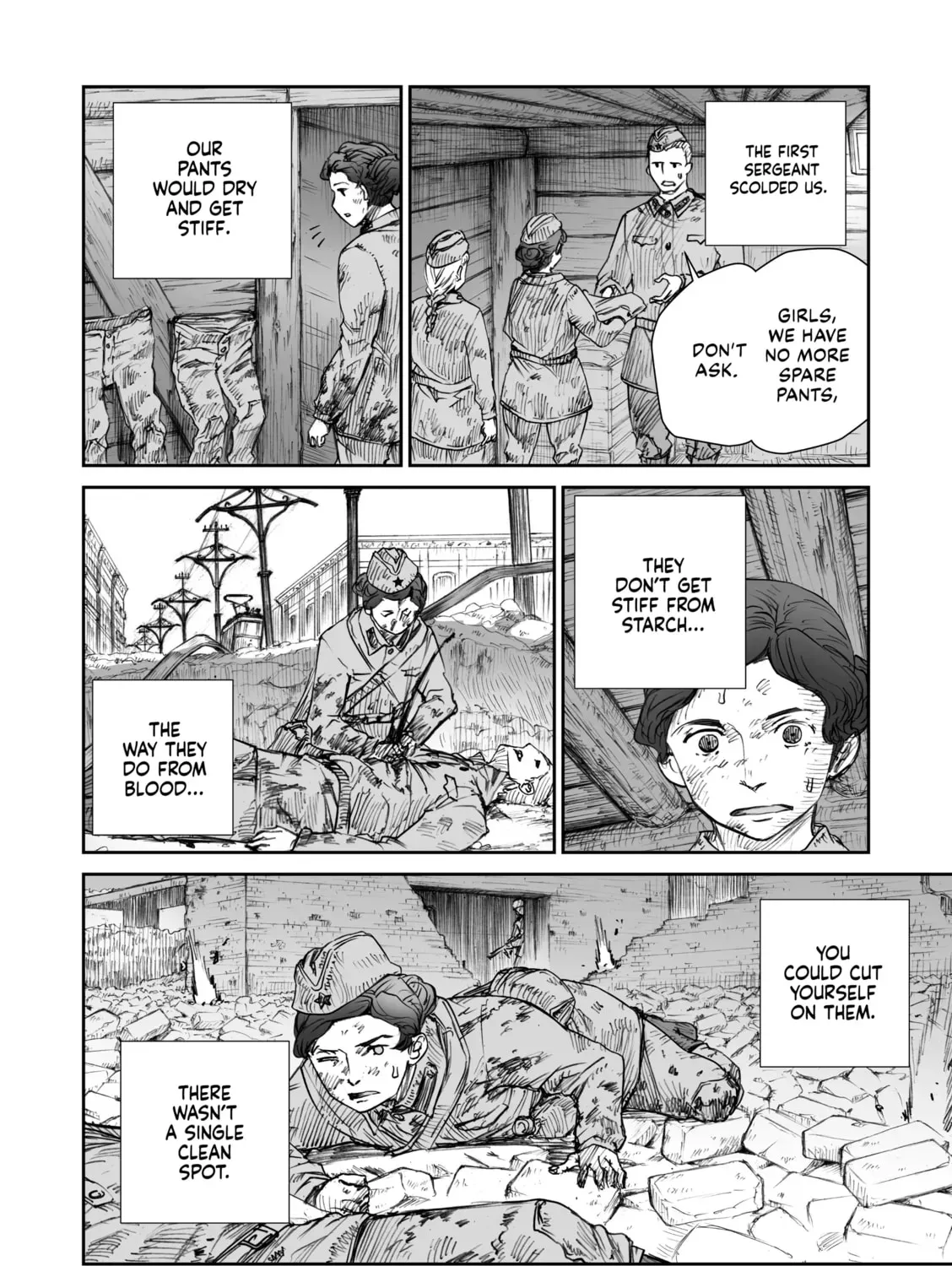 Sensou wa Onna no Kao wo Shiteinai Chapter 2.1 page 9 - 
