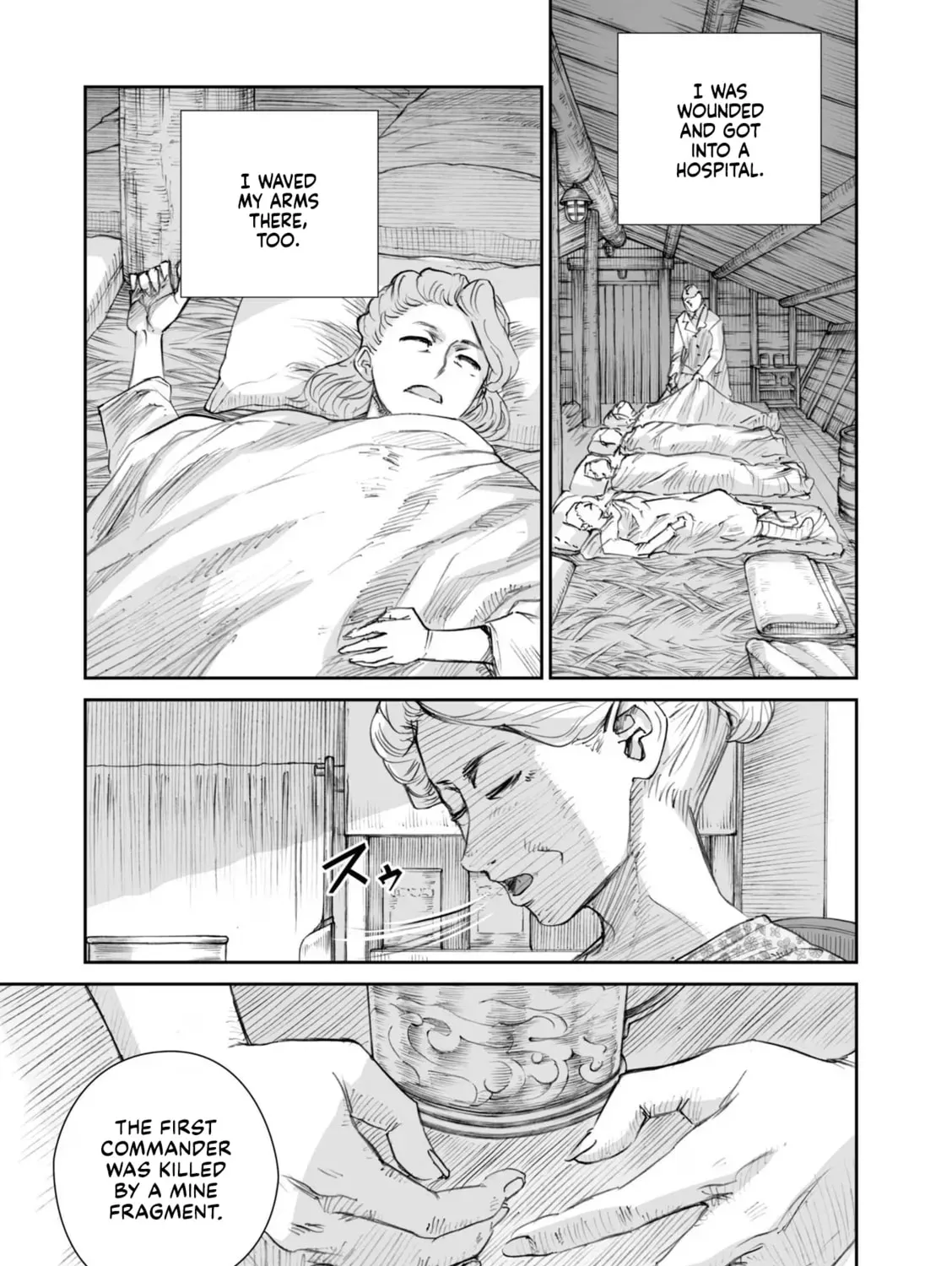 Sensou wa Onna no Kao wo Shiteinai Chapter 2.2 page 12 - 