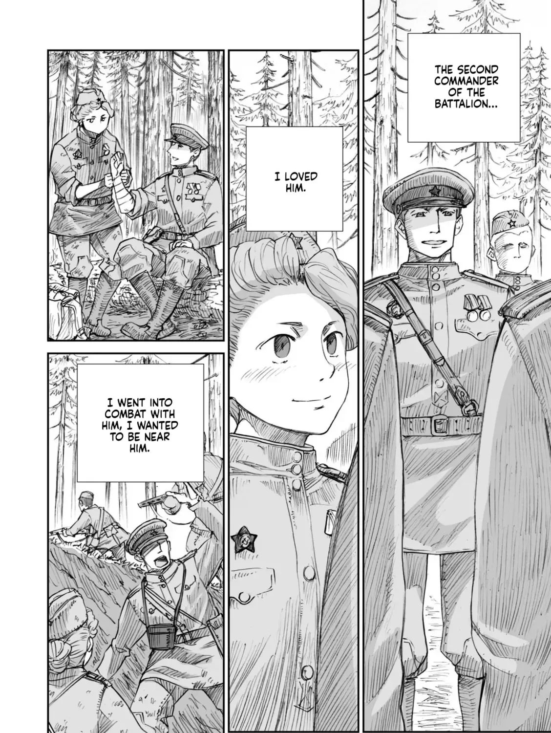 Sensou wa Onna no Kao wo Shiteinai Chapter 2.2 page 14 - 