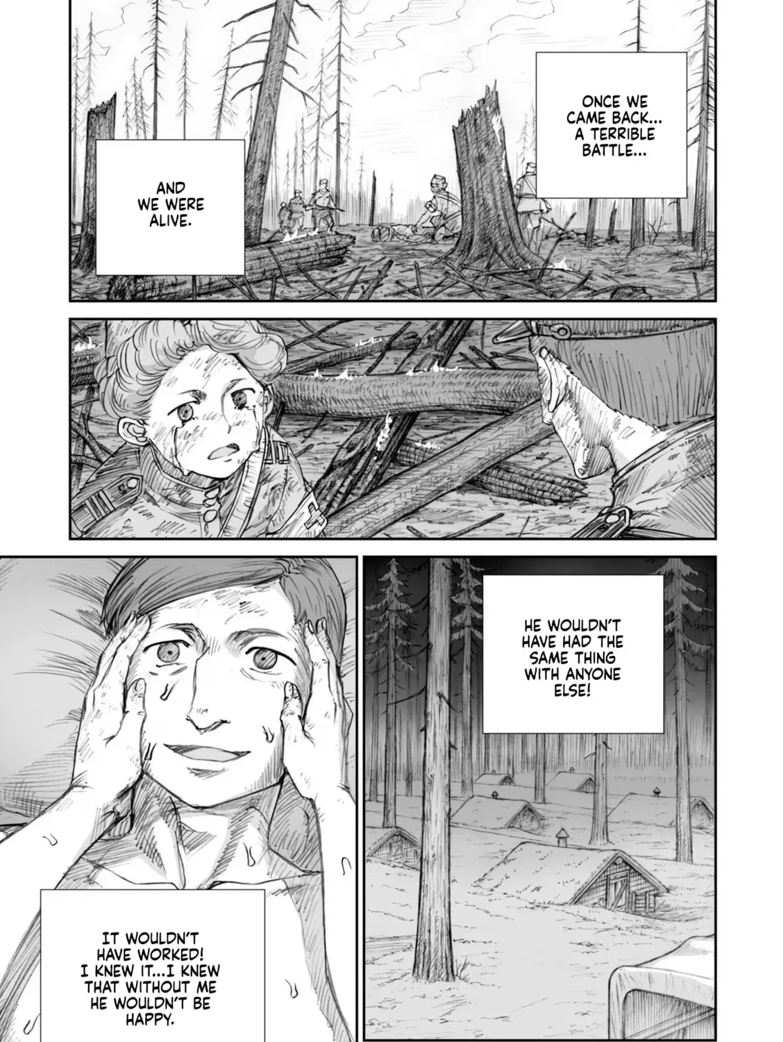 Sensou wa Onna no Kao wo Shiteinai Chapter 2.2 page 20 - 