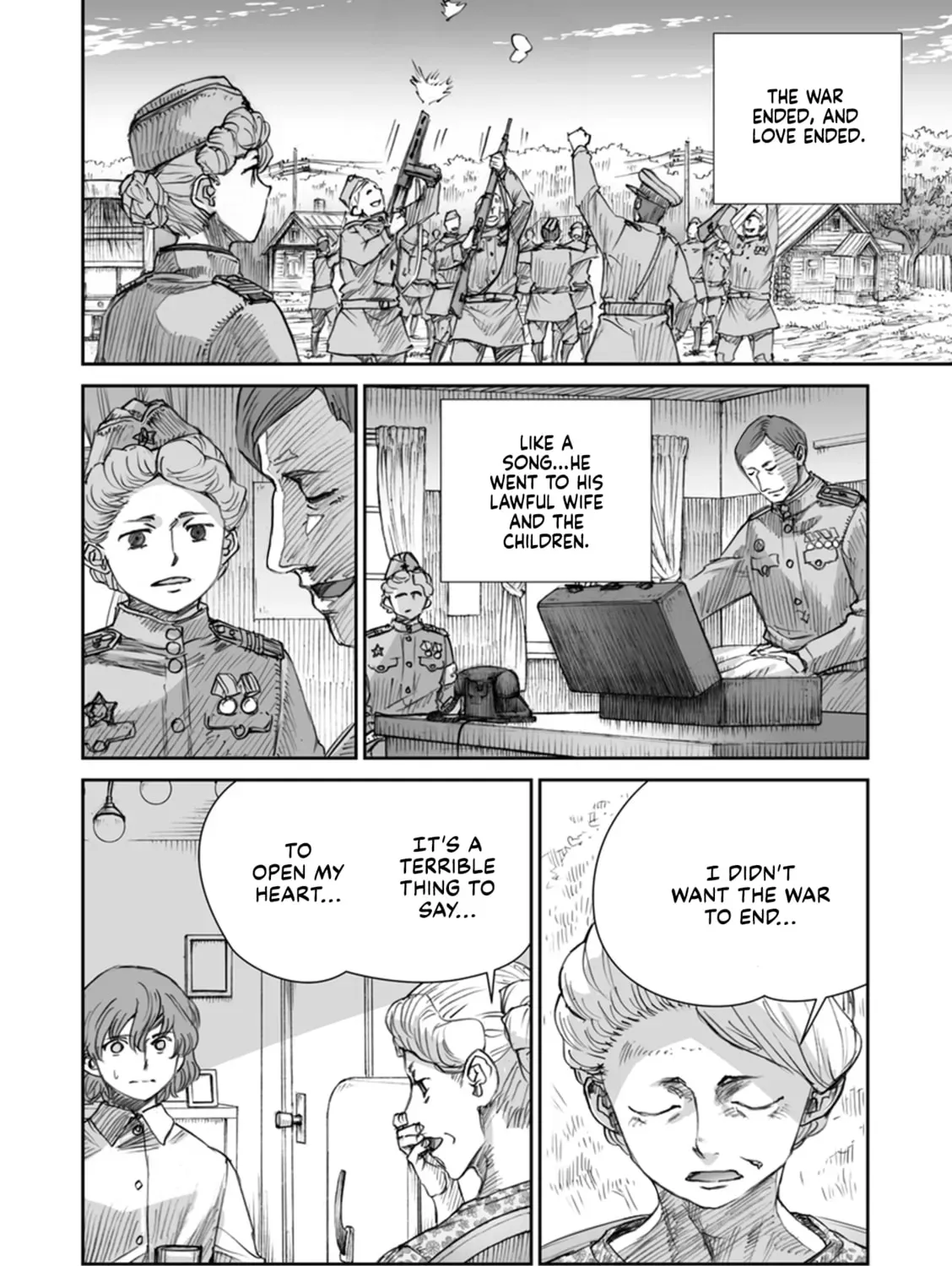 Sensou wa Onna no Kao wo Shiteinai Chapter 2.2 page 26 - 