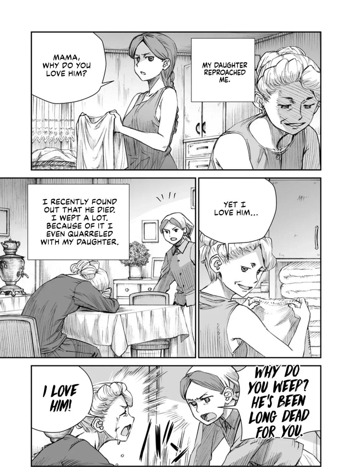 Sensou wa Onna no Kao wo Shiteinai Chapter 2.2 page 32 - 