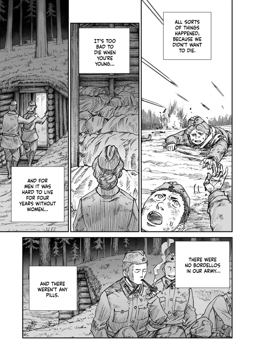 Sensou wa Onna no Kao wo Shiteinai Chapter 2.2 page 9 - 