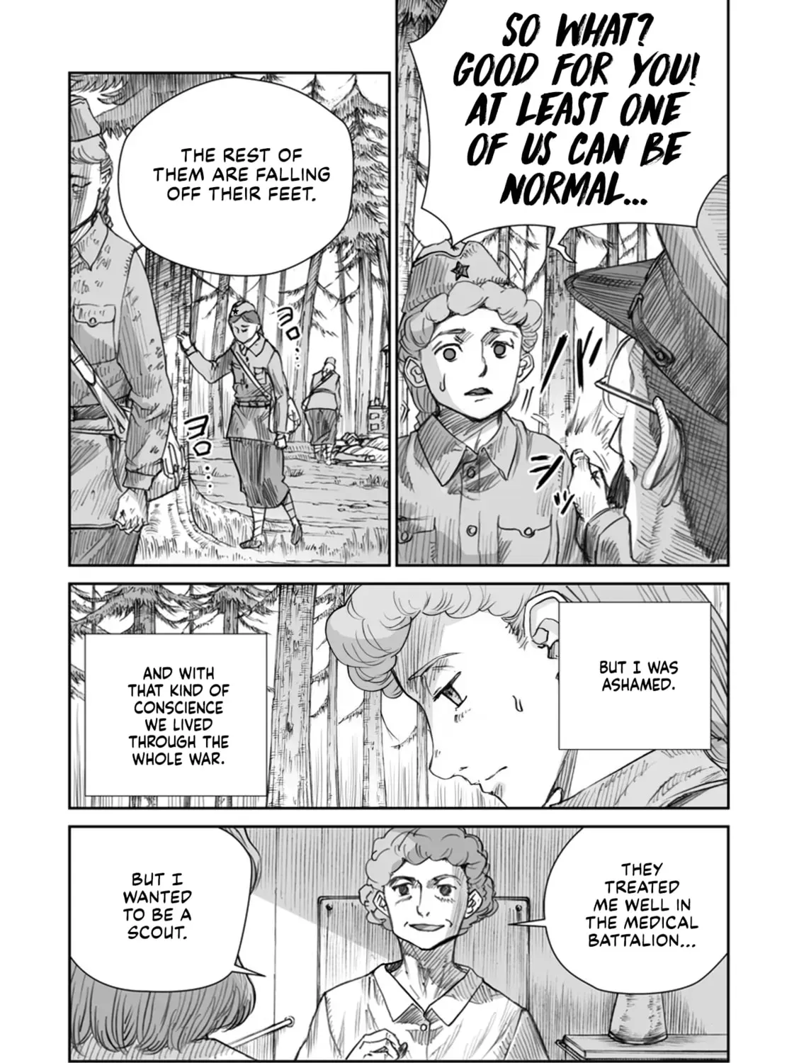 Sensou wa Onna no Kao wo Shiteinai Chapter 2.3 page 11 - 