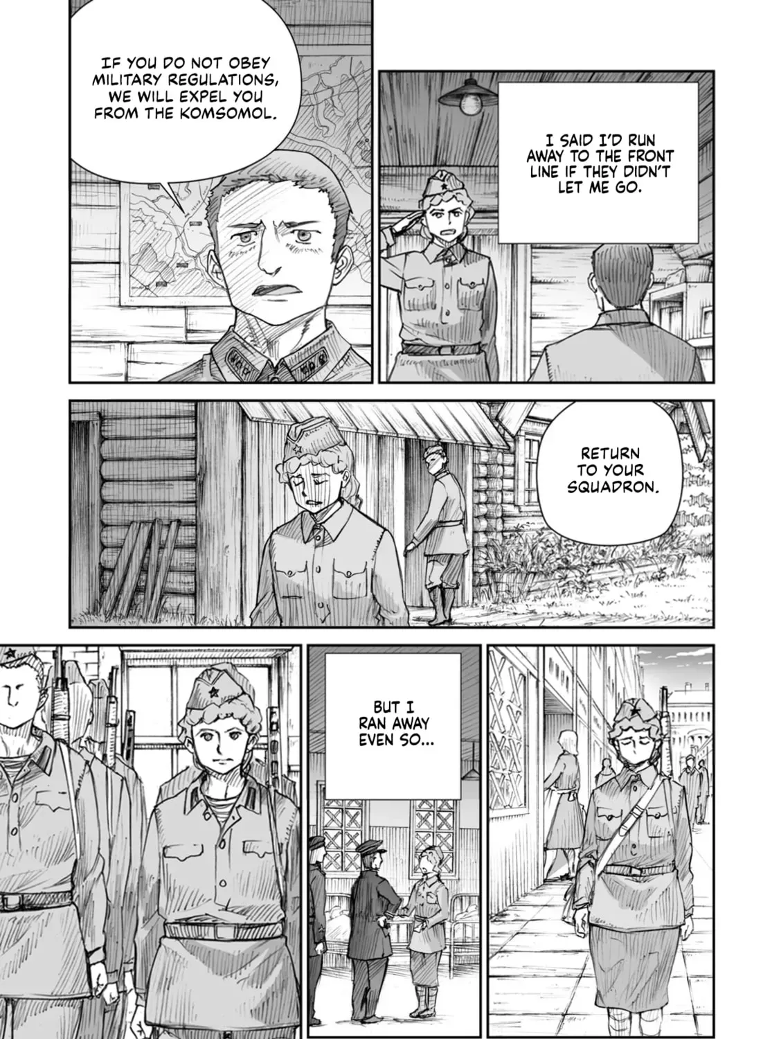 Sensou wa Onna no Kao wo Shiteinai Chapter 2.3 page 13 - 