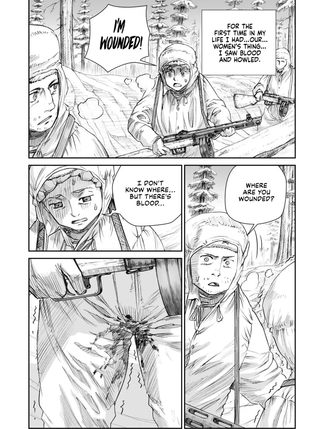Sensou wa Onna no Kao wo Shiteinai Chapter 2.3 page 25 - 