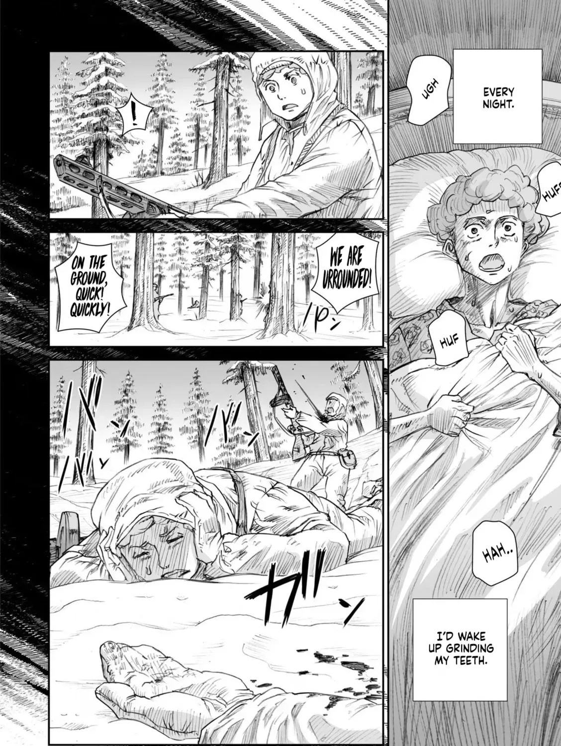 Sensou wa Onna no Kao wo Shiteinai Chapter 2.3 page 31 - 