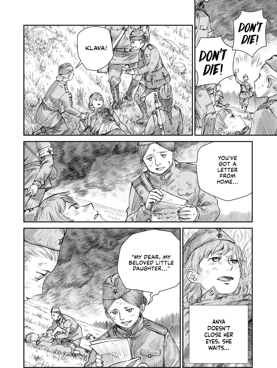 Sensou wa Onna no Kao wo Shiteinai Chapter 2.4 page 17 - 