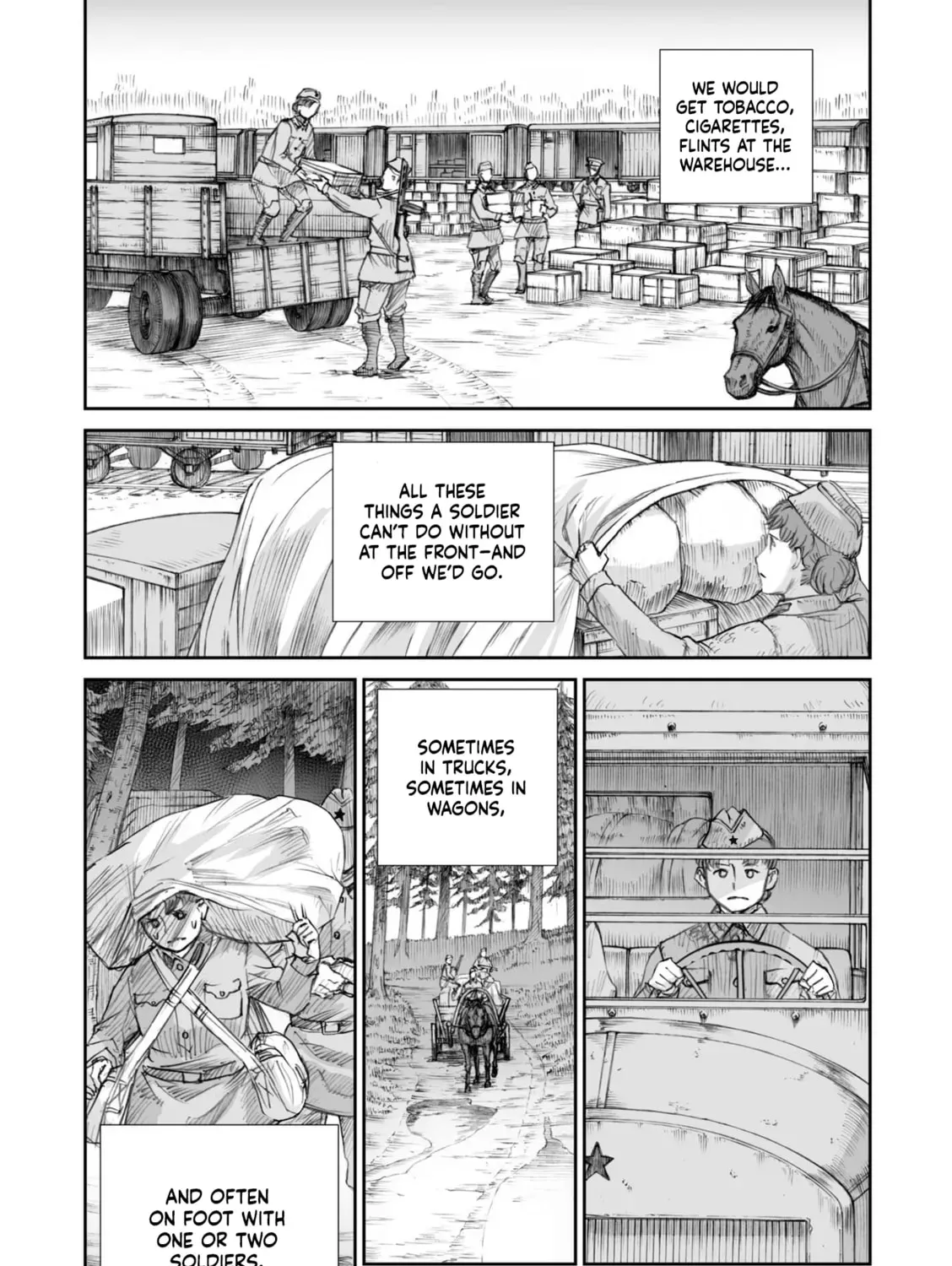 Sensou wa Onna no Kao wo Shiteinai Chapter 2.4 page 23 - 