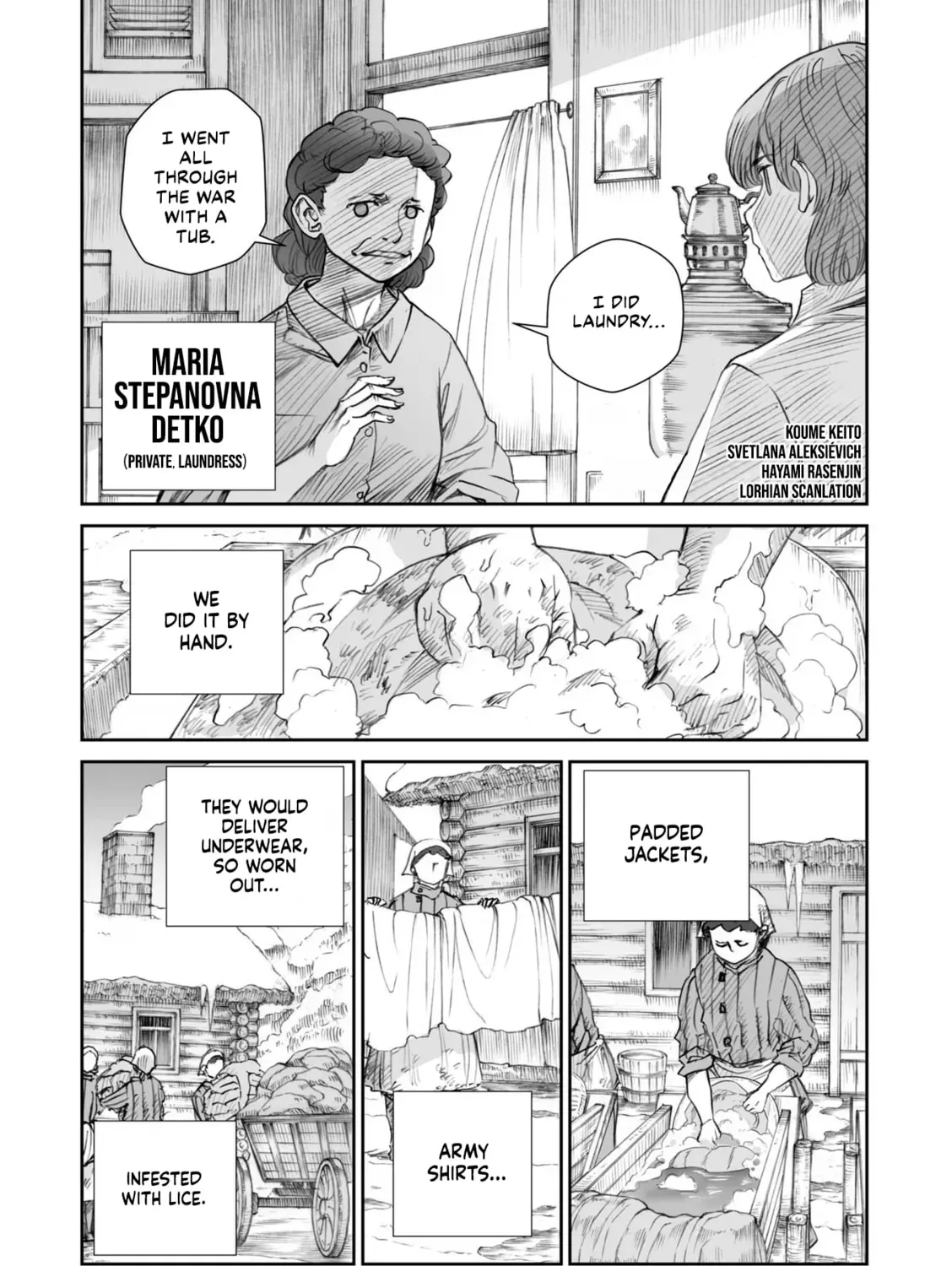 Sensou wa Onna no Kao wo Shiteinai Chapter 2.4 page 5 - 