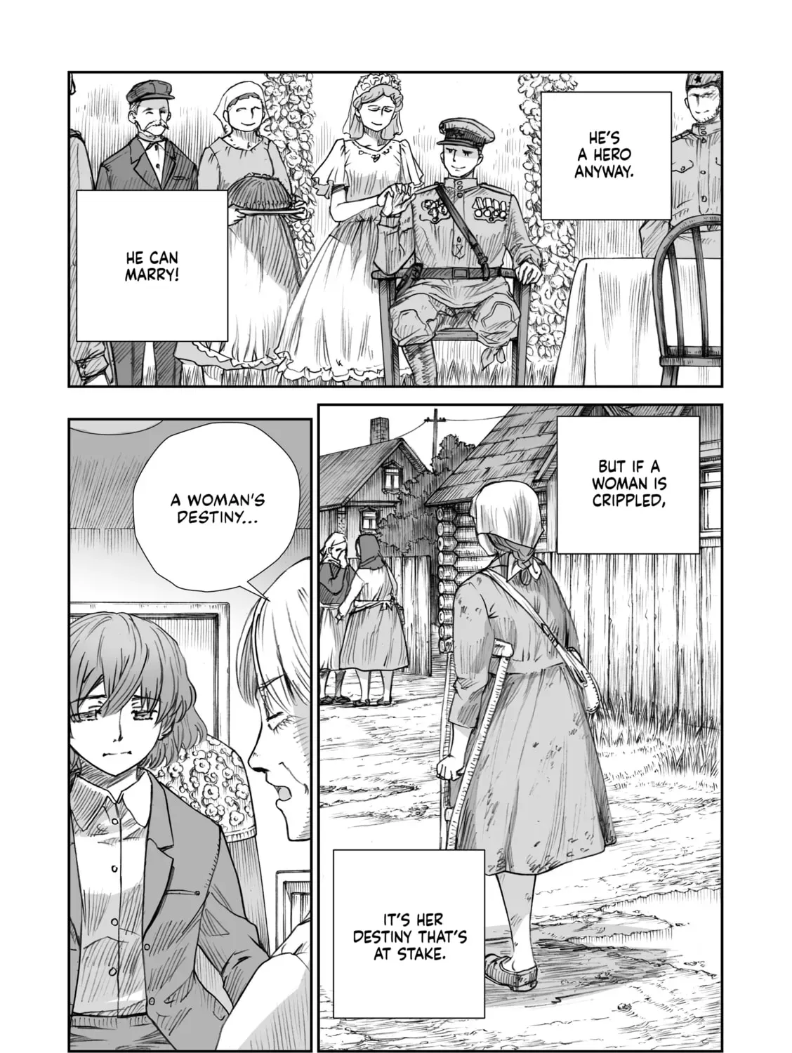 Sensou wa Onna no Kao wo Shiteinai Chapter 2.5 page 19 - 