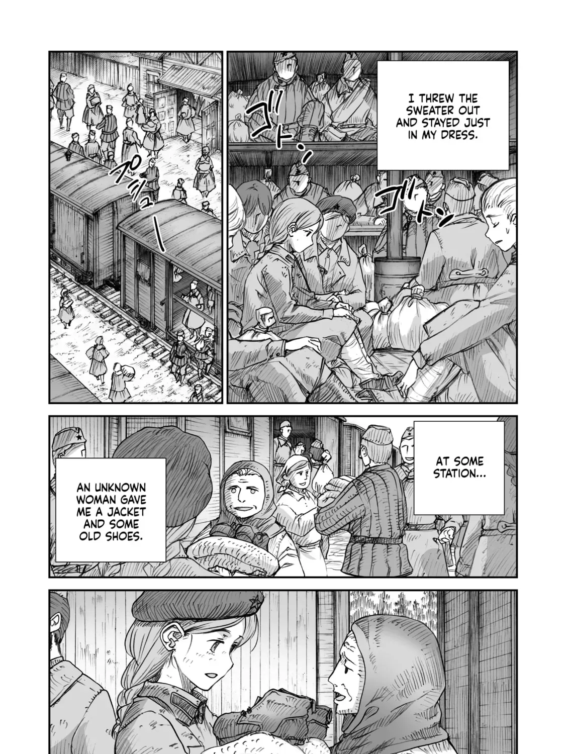Sensou wa Onna no Kao wo Shiteinai Chapter 2.5 page 27 - 