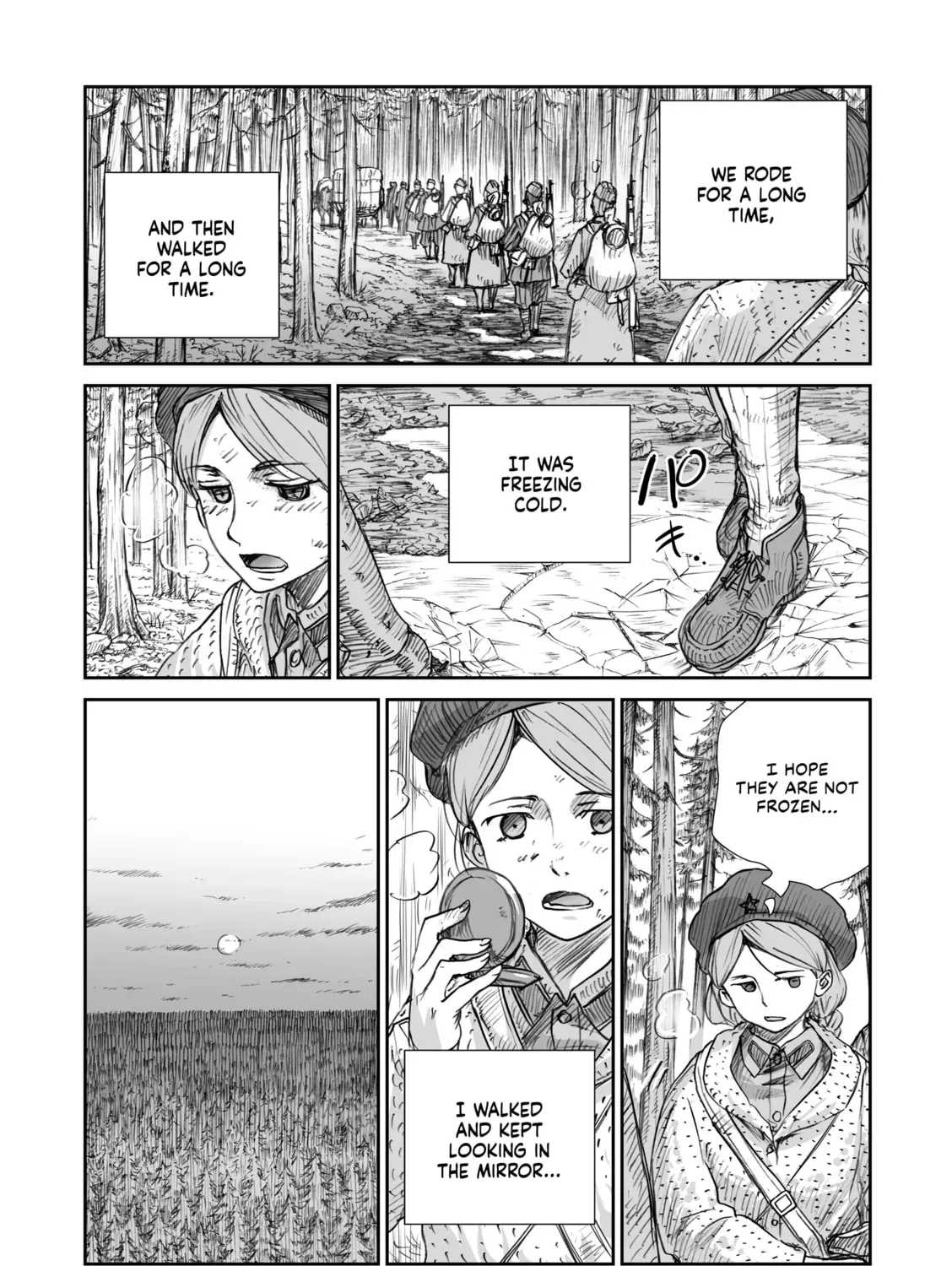 Sensou wa Onna no Kao wo Shiteinai Chapter 2.5 page 29 - 