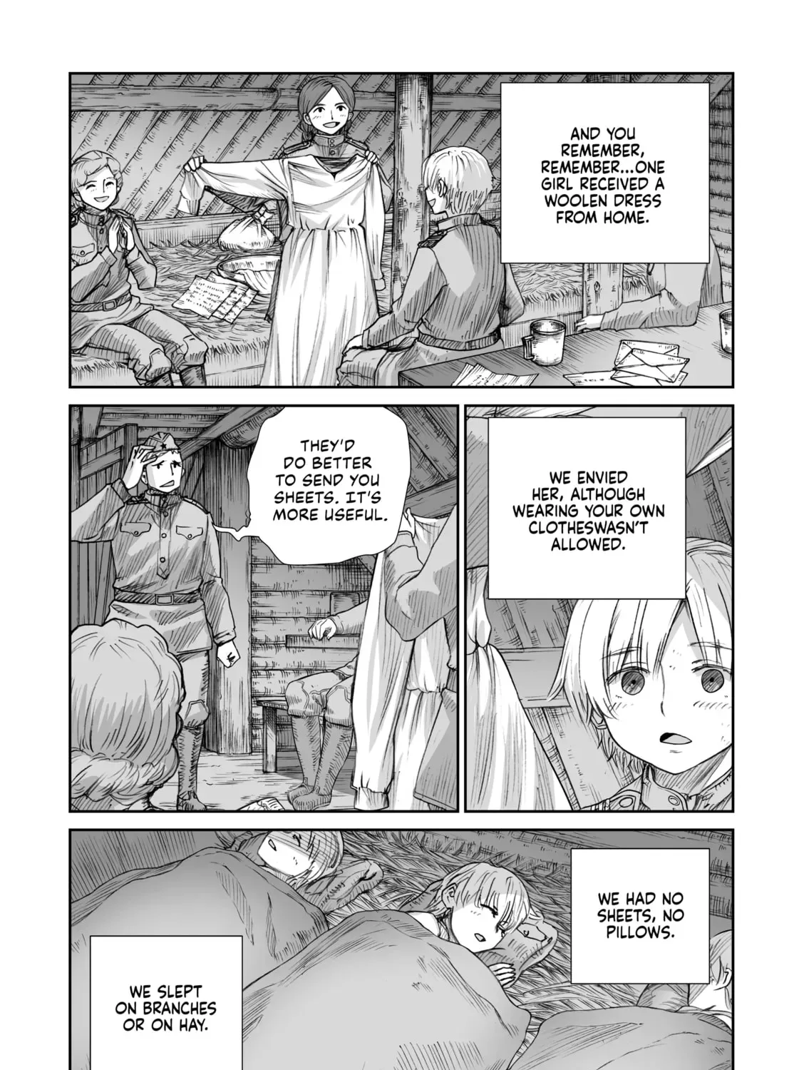 Sensou wa Onna no Kao wo Shiteinai Chapter 2.5 page 7 - 