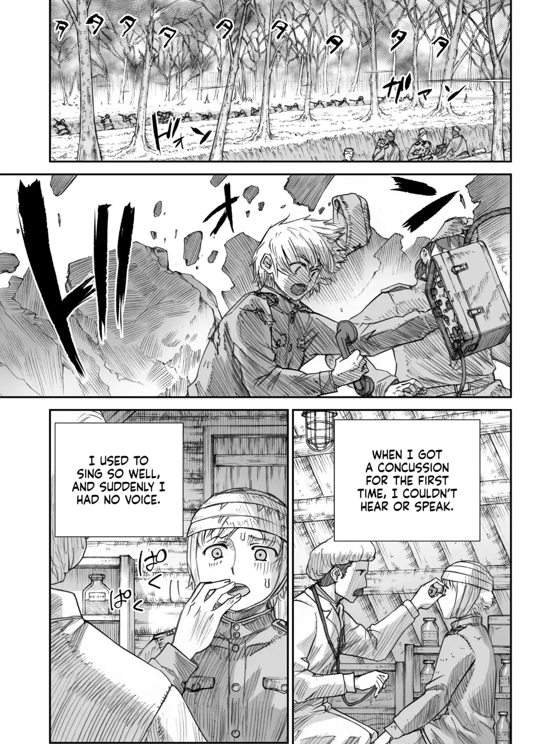 Sensou wa Onna no Kao wo Shiteinai Chapter 2.5 page 9 - 