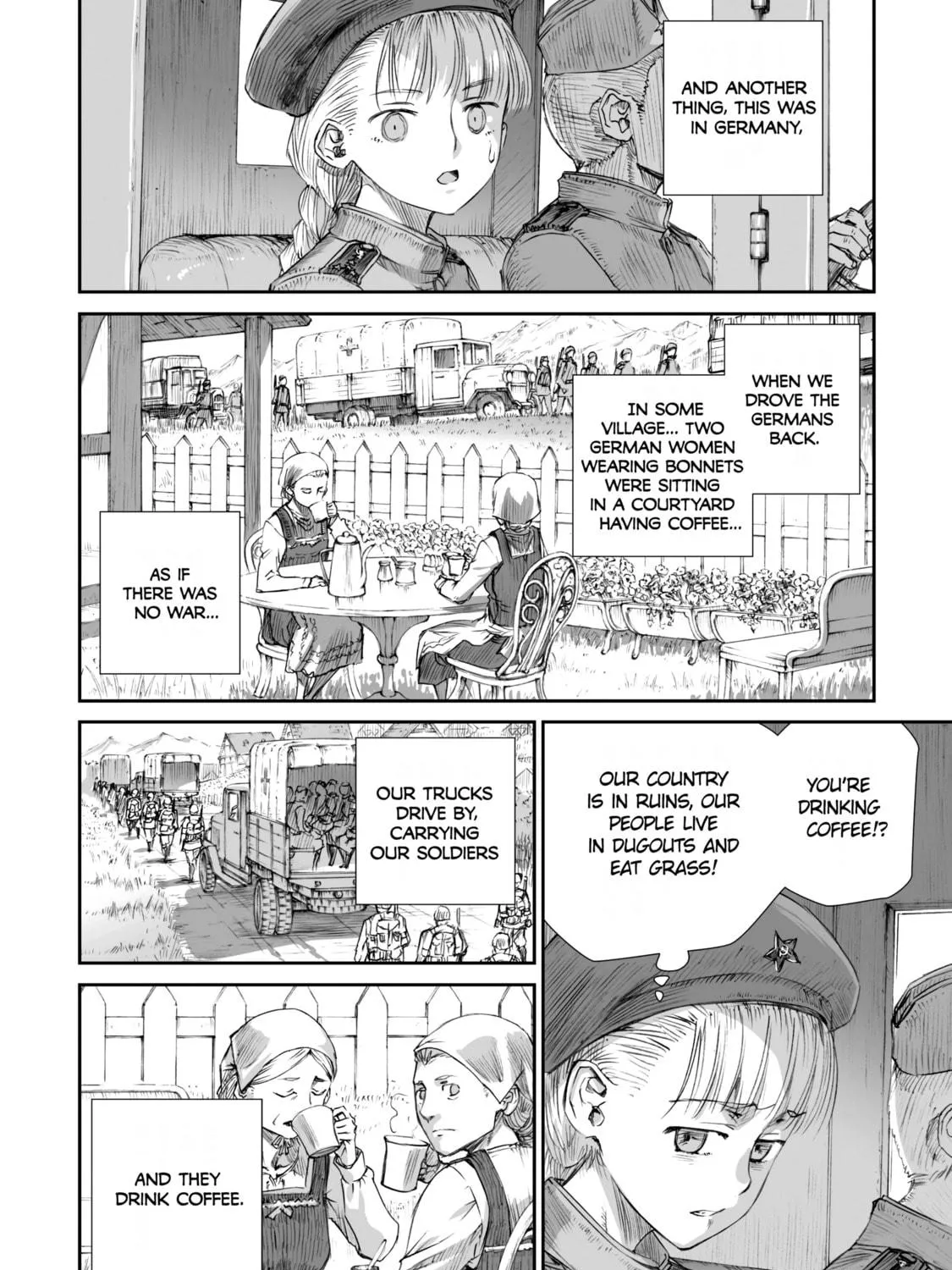 Sensou wa Onna no Kao wo Shiteinai Chapter 2 page 11 - 