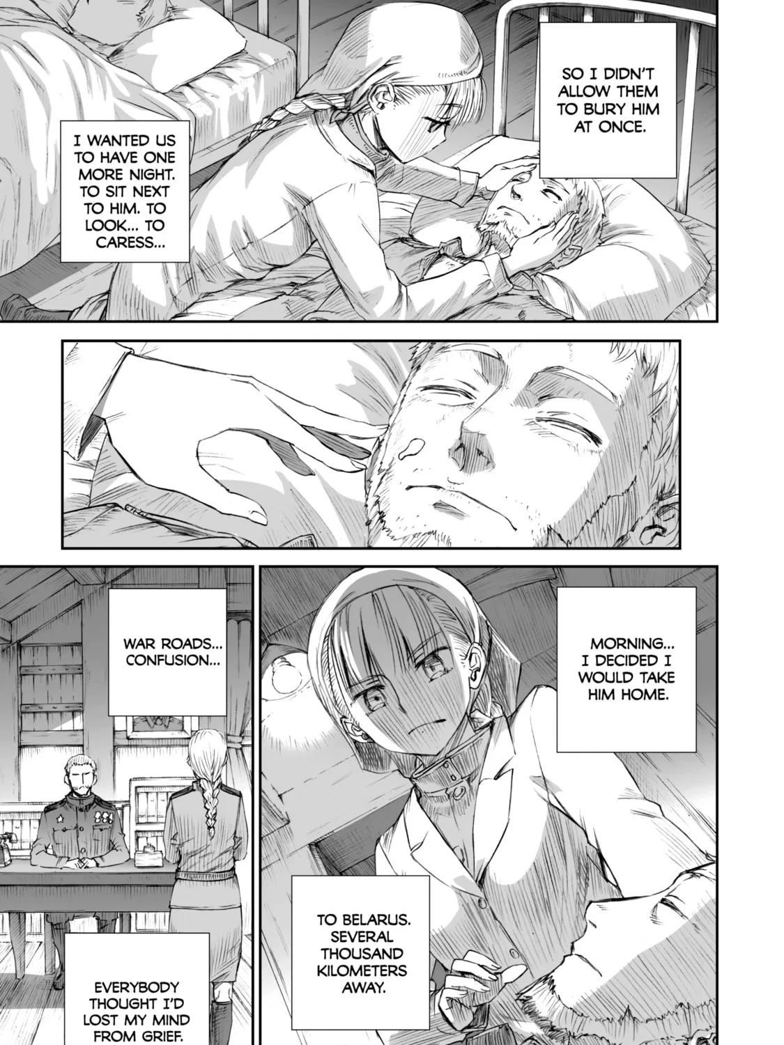 Sensou wa Onna no Kao wo Shiteinai Chapter 2 page 37 - 