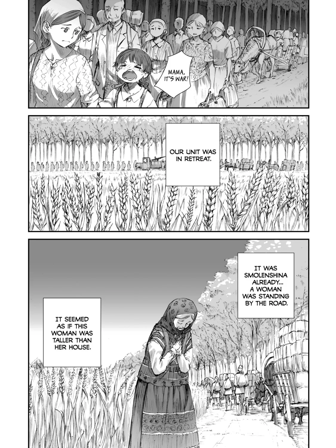 Sensou wa Onna no Kao wo Shiteinai Chapter 2 page 7 - 