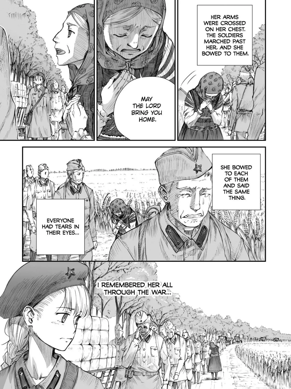 Sensou wa Onna no Kao wo Shiteinai Chapter 2 page 9 - 