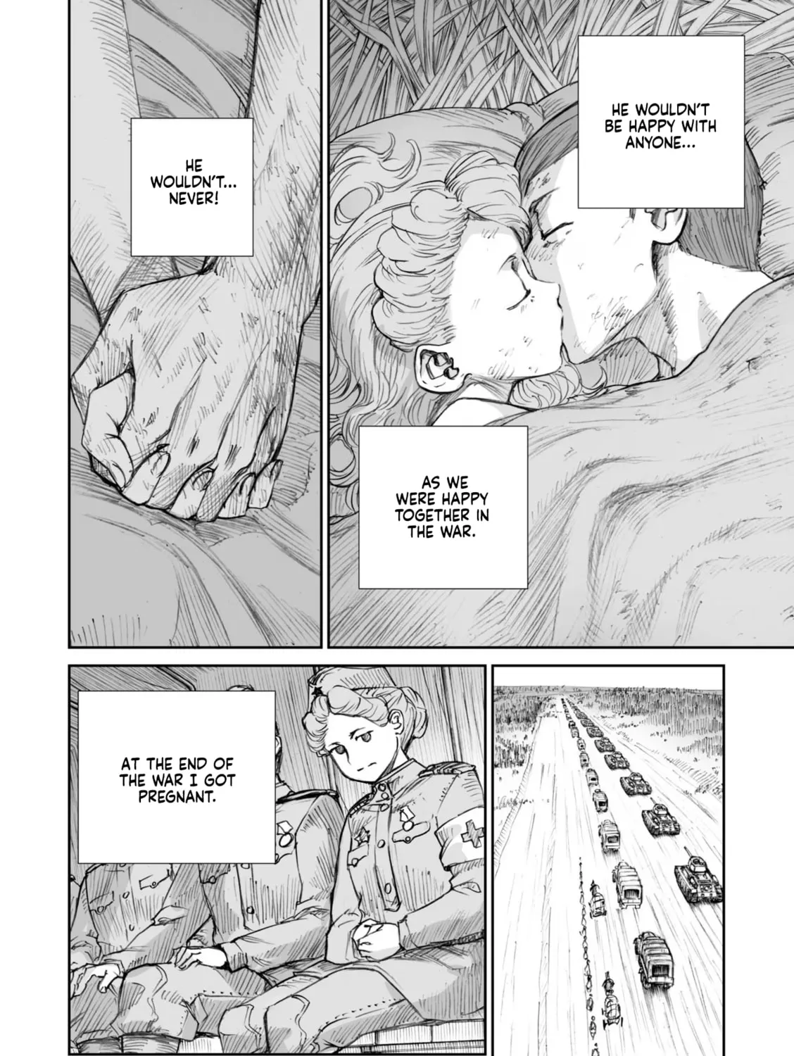 Sensou wa Onna no Kao wo Shiteinai Chapter 20.2 page 22 - 