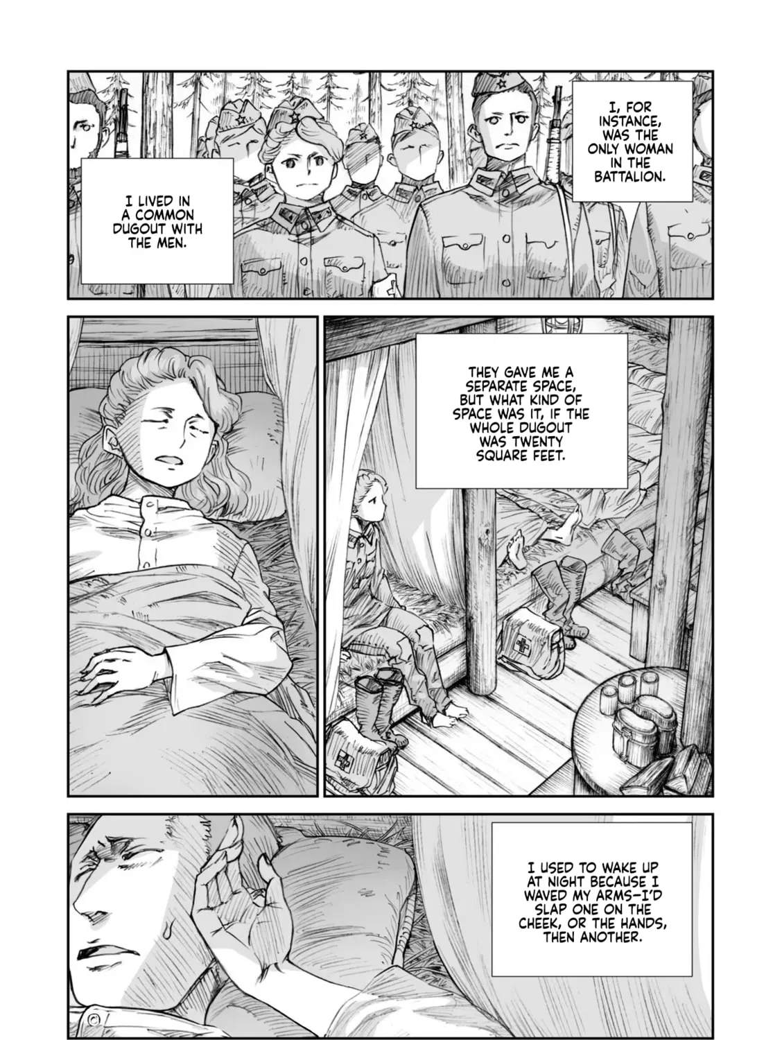 Sensou wa Onna no Kao wo Shiteinai Chapter 20.2 page 10 - 
