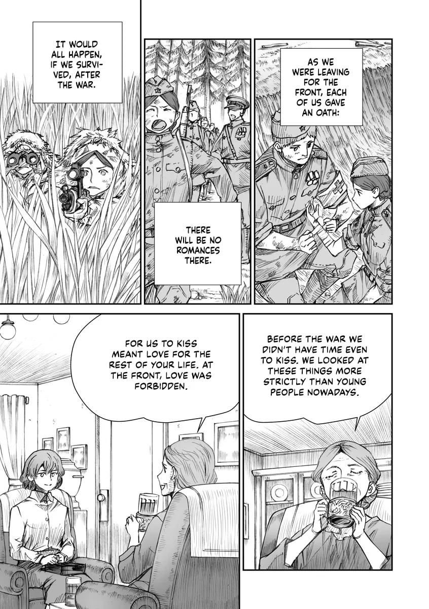 Sensou wa Onna no Kao wo Shiteinai Chapter 20 page 15 - 