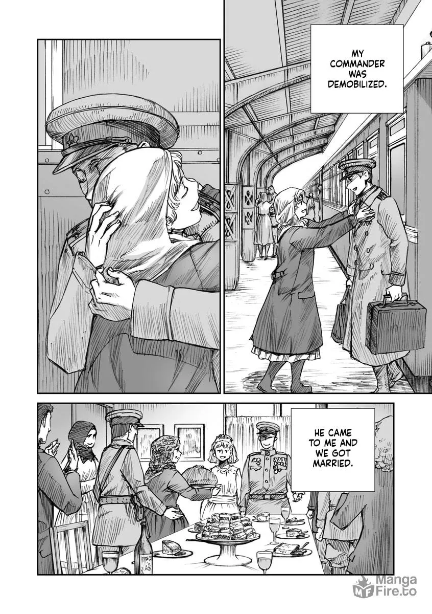 Sensou wa Onna no Kao wo Shiteinai Chapter 20 page 22 - 
