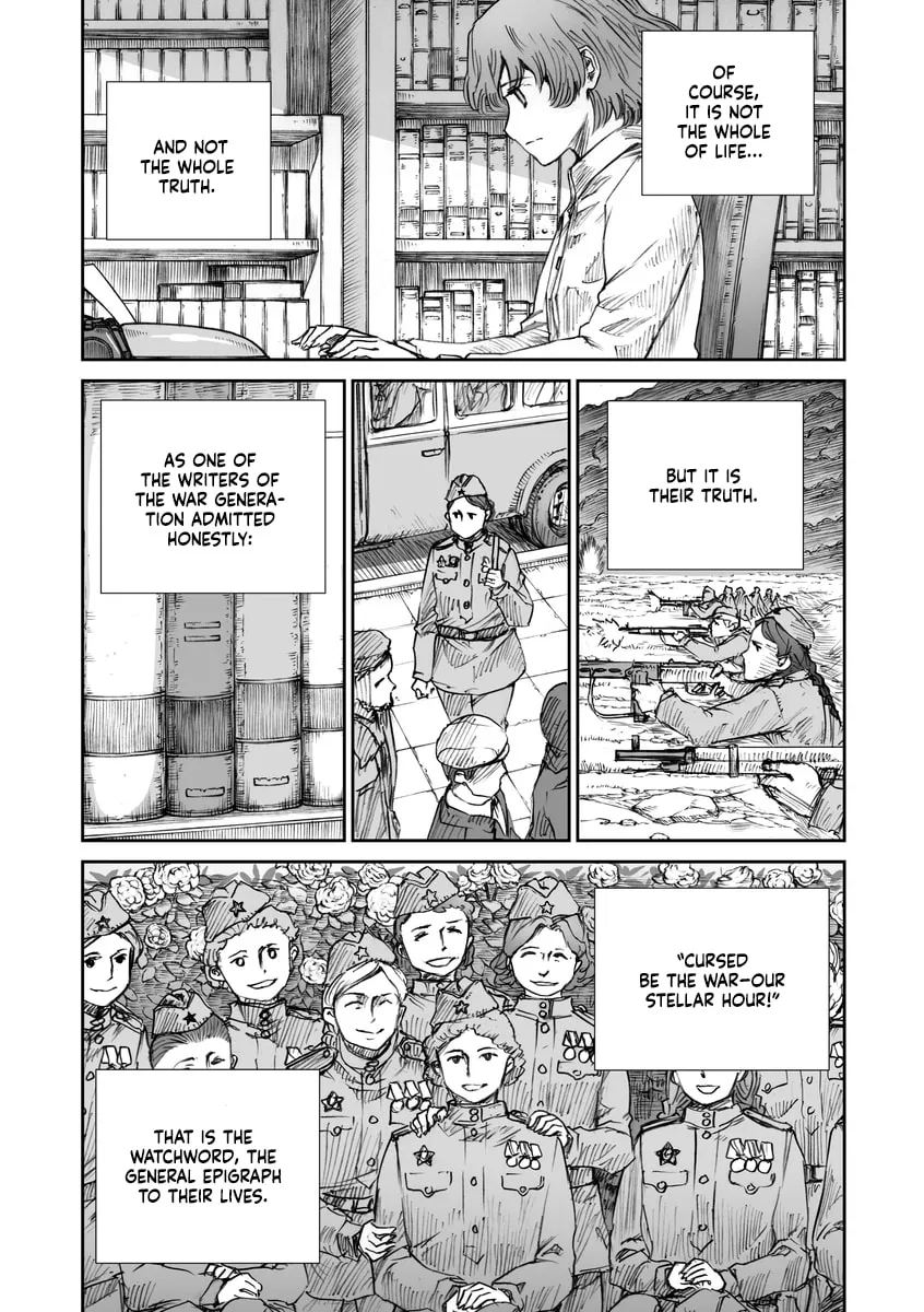 Sensou wa Onna no Kao wo Shiteinai Chapter 20 page 9 - 