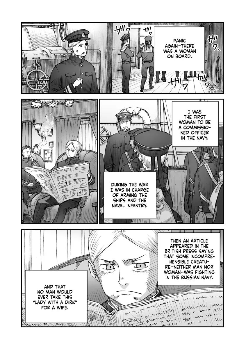 Sensou wa Onna no Kao wo Shiteinai Chapter 21 page 13 - 