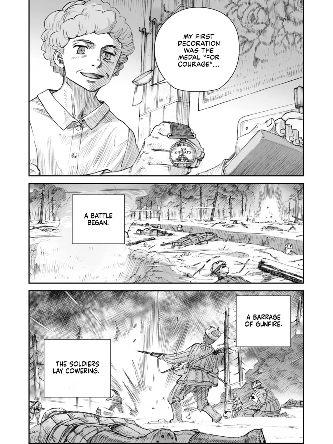 Sensou wa Onna no Kao wo Shiteinai Chapter 22.2 page 15 - 