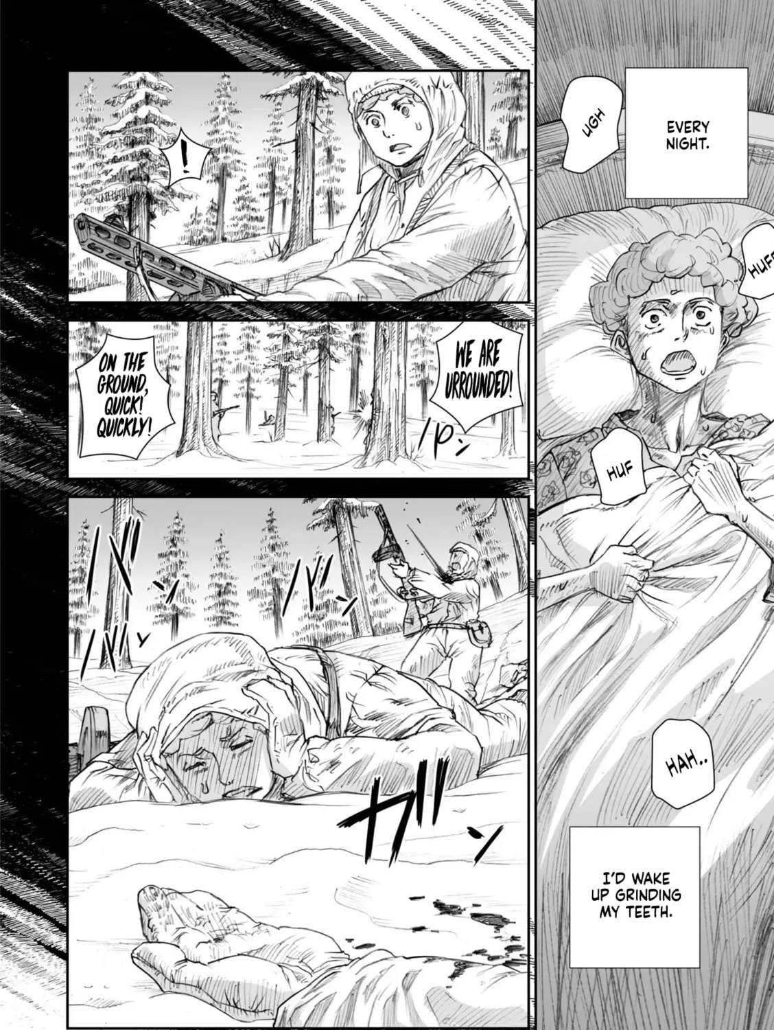 Sensou wa Onna no Kao wo Shiteinai Chapter 22.2 page 31 - 