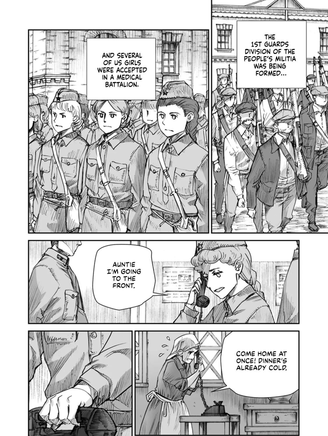 Sensou wa Onna no Kao wo Shiteinai Chapter 22 page 15 - 
