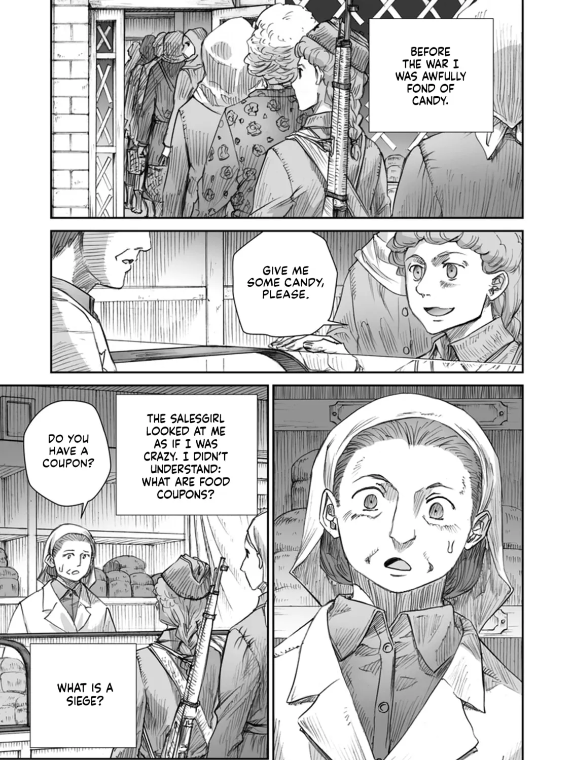 Sensou wa Onna no Kao wo Shiteinai Chapter 22 page 21 - 