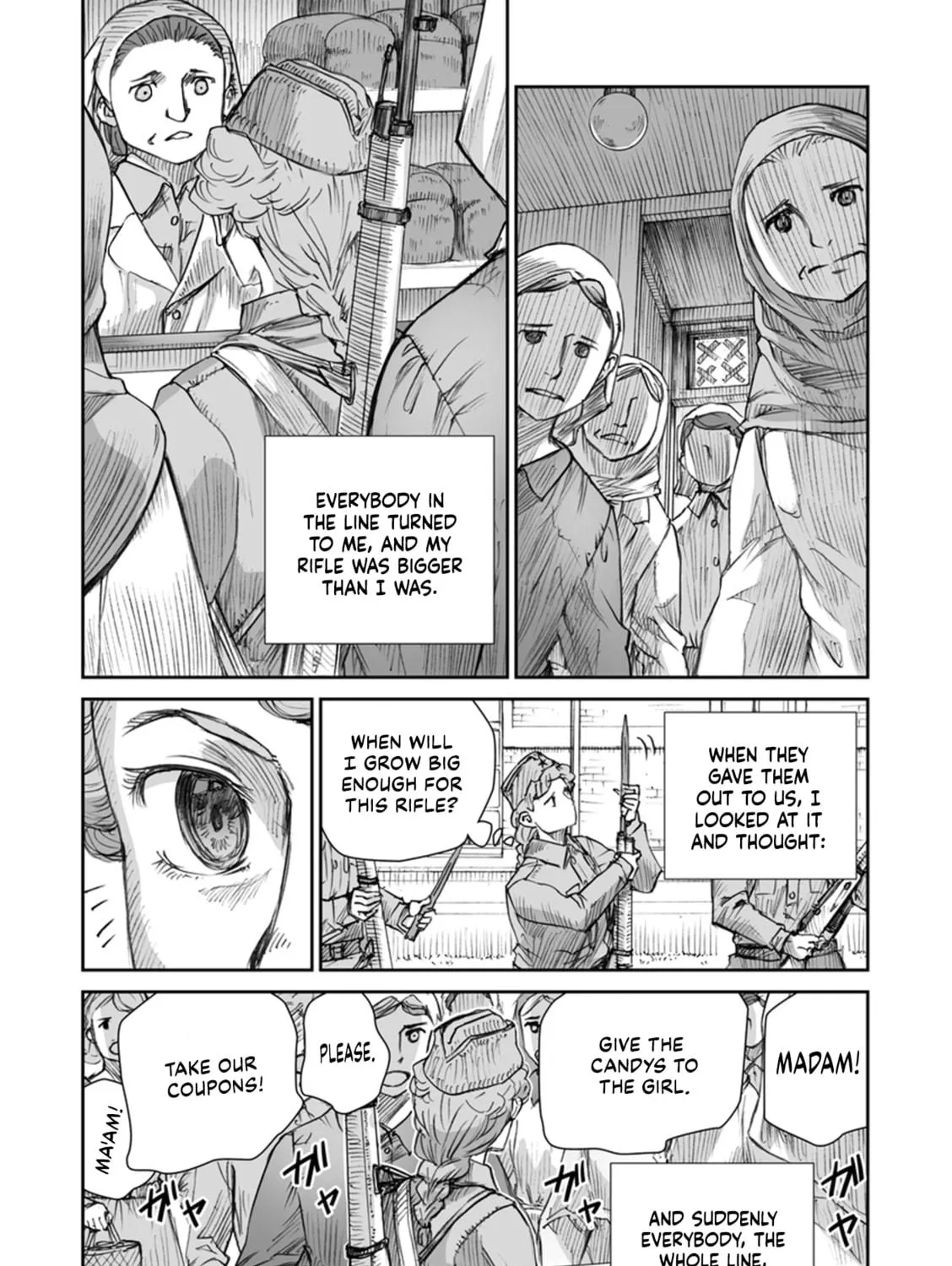 Sensou wa Onna no Kao wo Shiteinai Chapter 22 page 23 - 