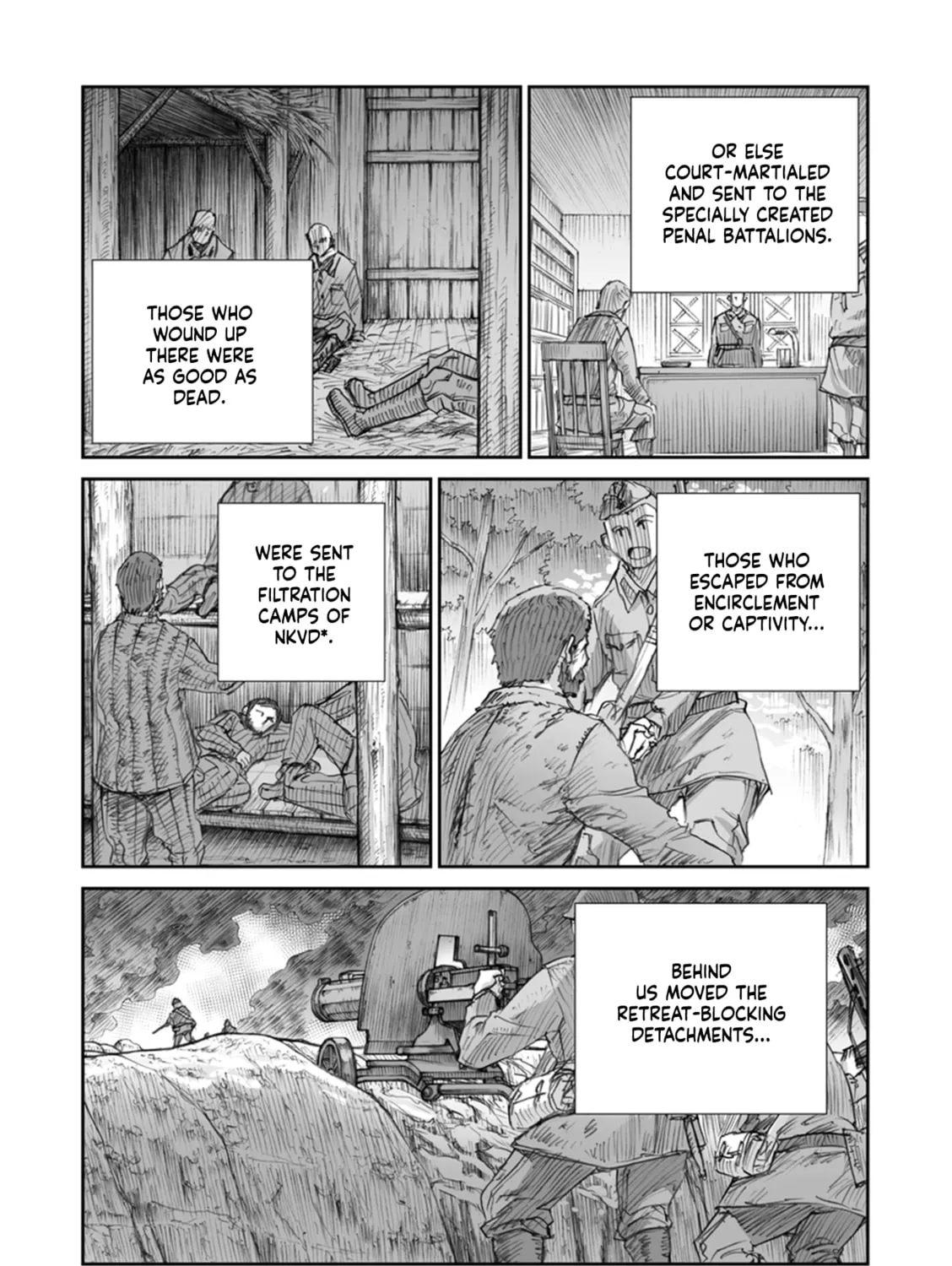 Sensou wa Onna no Kao wo Shiteinai Chapter 22 page 31 - 