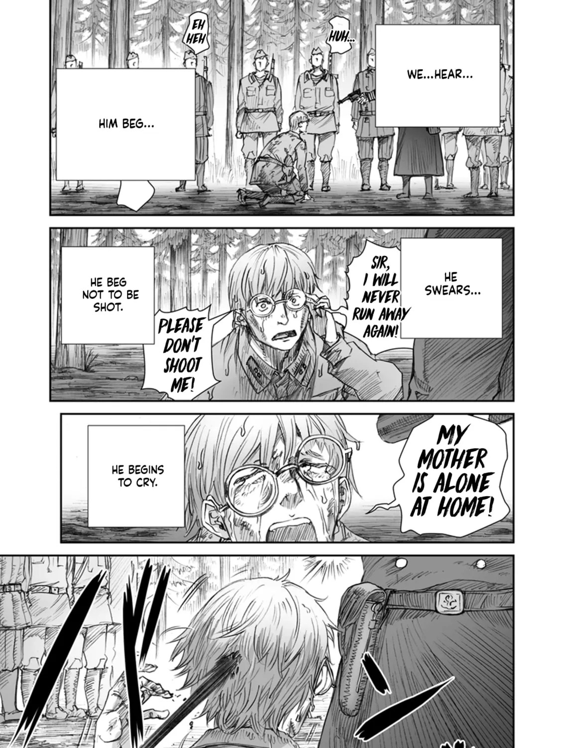 Sensou wa Onna no Kao wo Shiteinai Chapter 22 page 37 - 