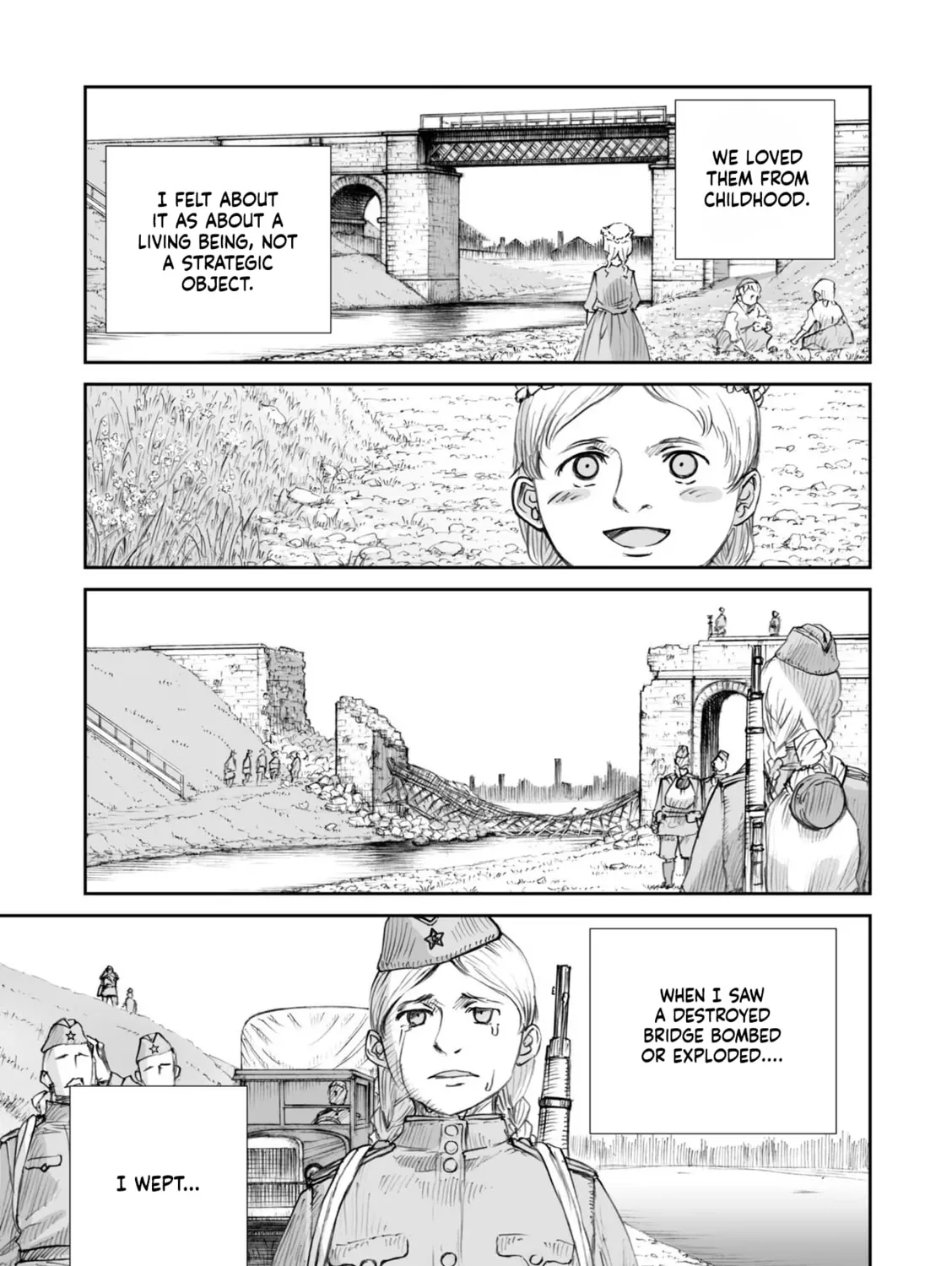 Sensou wa Onna no Kao wo Shiteinai Chapter 23 page 13 - 