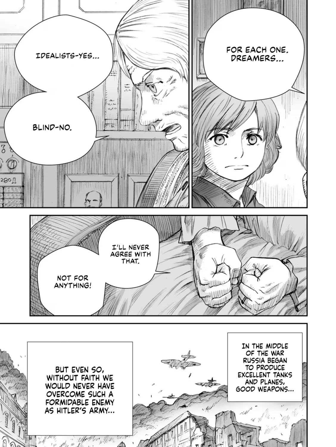 Sensou wa Onna no Kao wo Shiteinai Chapter 23 page 25 - 
