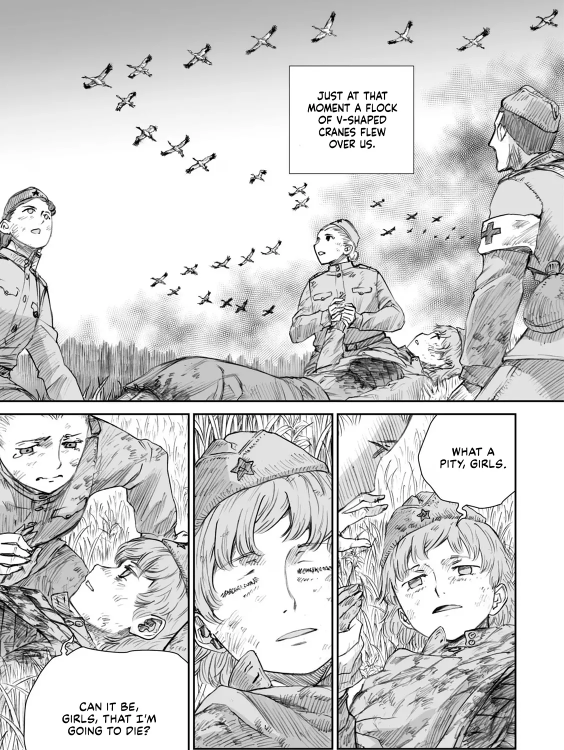 Sensou wa Onna no Kao wo Shiteinai Chapter 24.2 page 15 - 