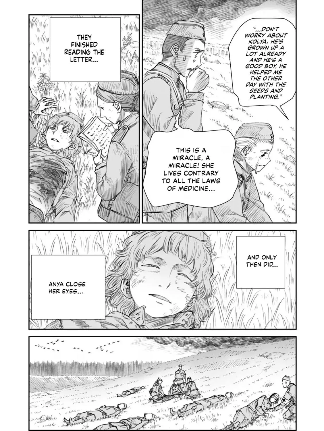 Sensou wa Onna no Kao wo Shiteinai Chapter 24.2 page 19 - 