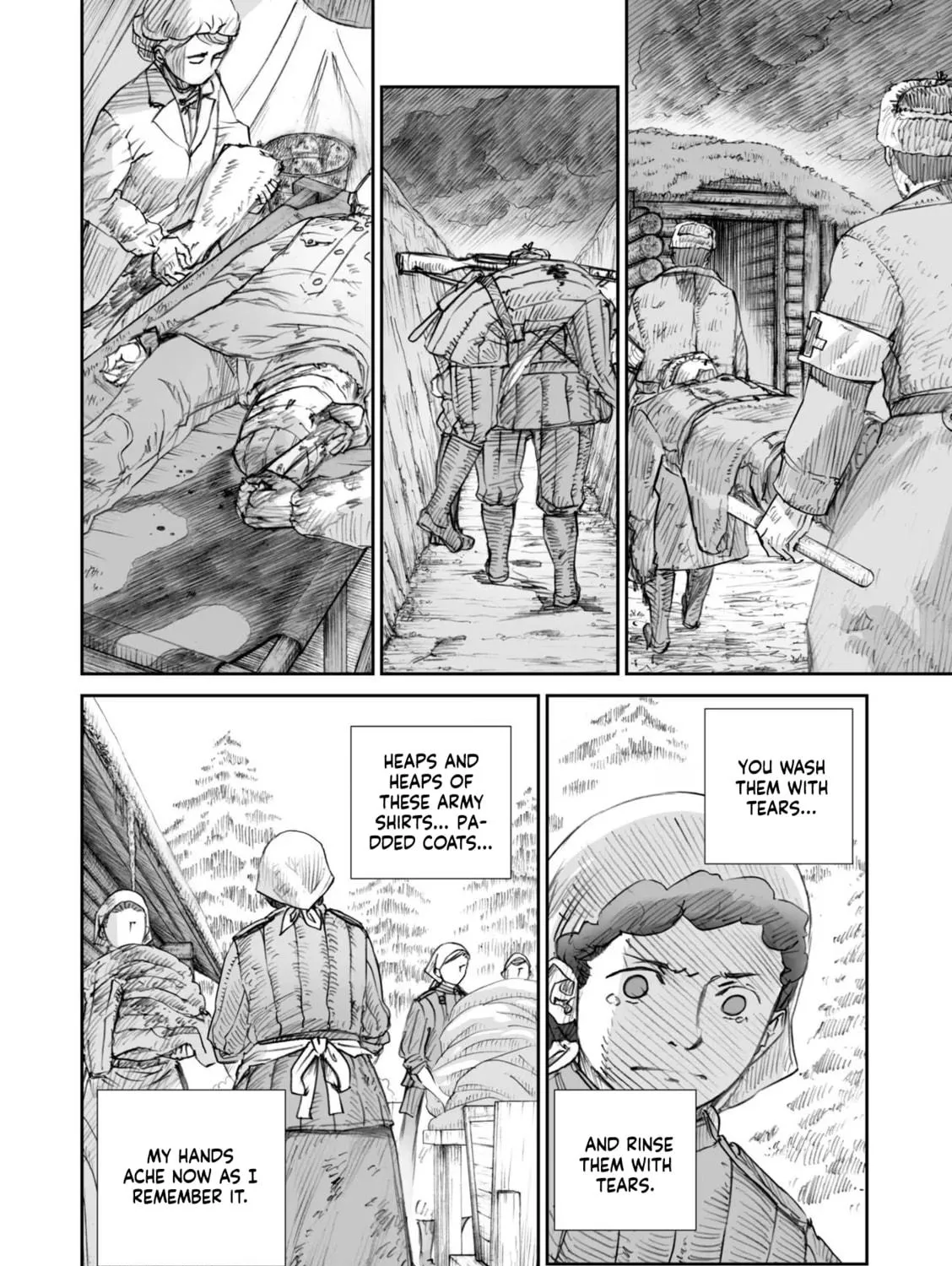 Sensou wa Onna no Kao wo Shiteinai Chapter 24.2 page 9 - 