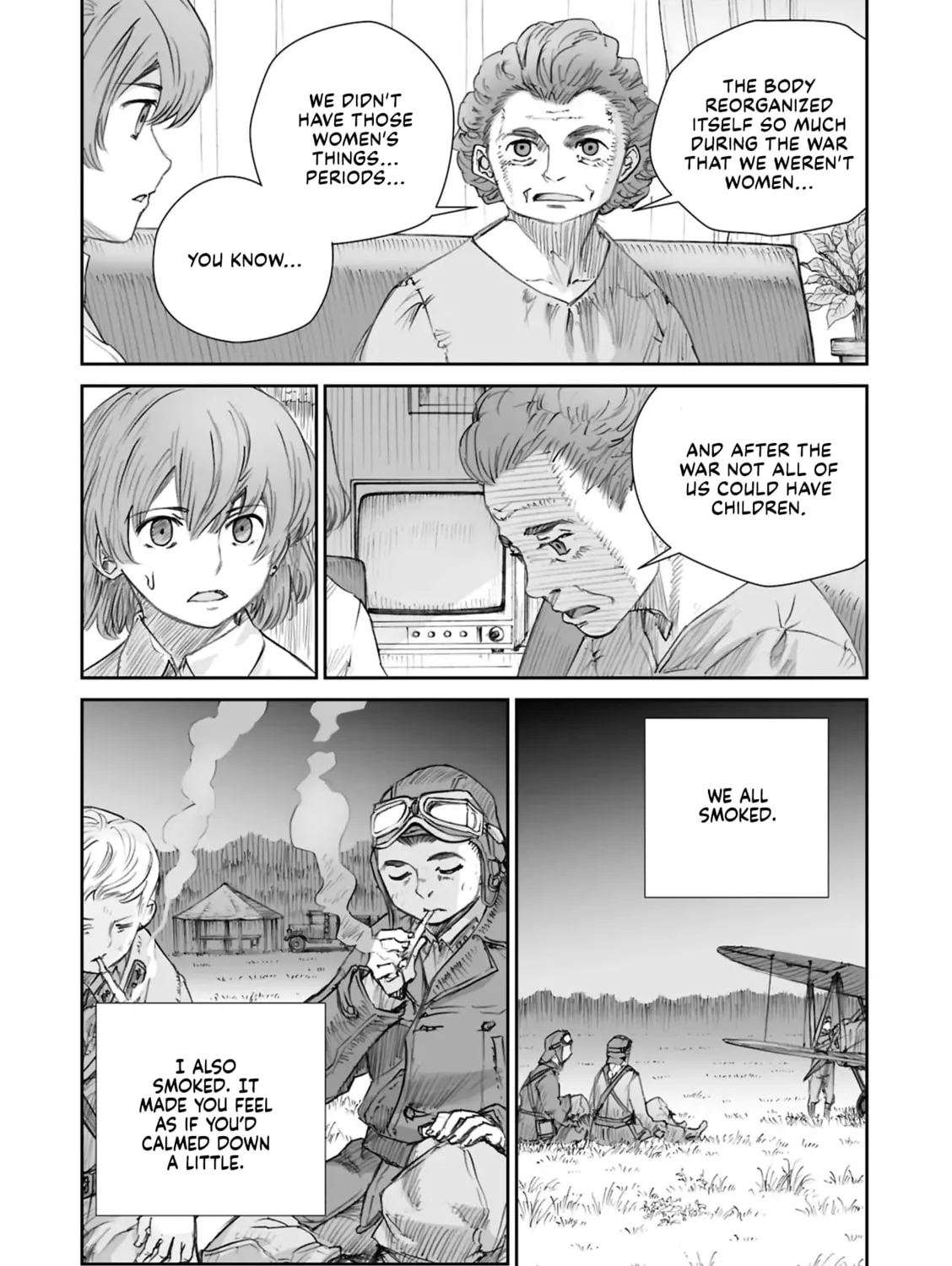 Sensou wa Onna no Kao wo Shiteinai Chapter 25 page 27 - 