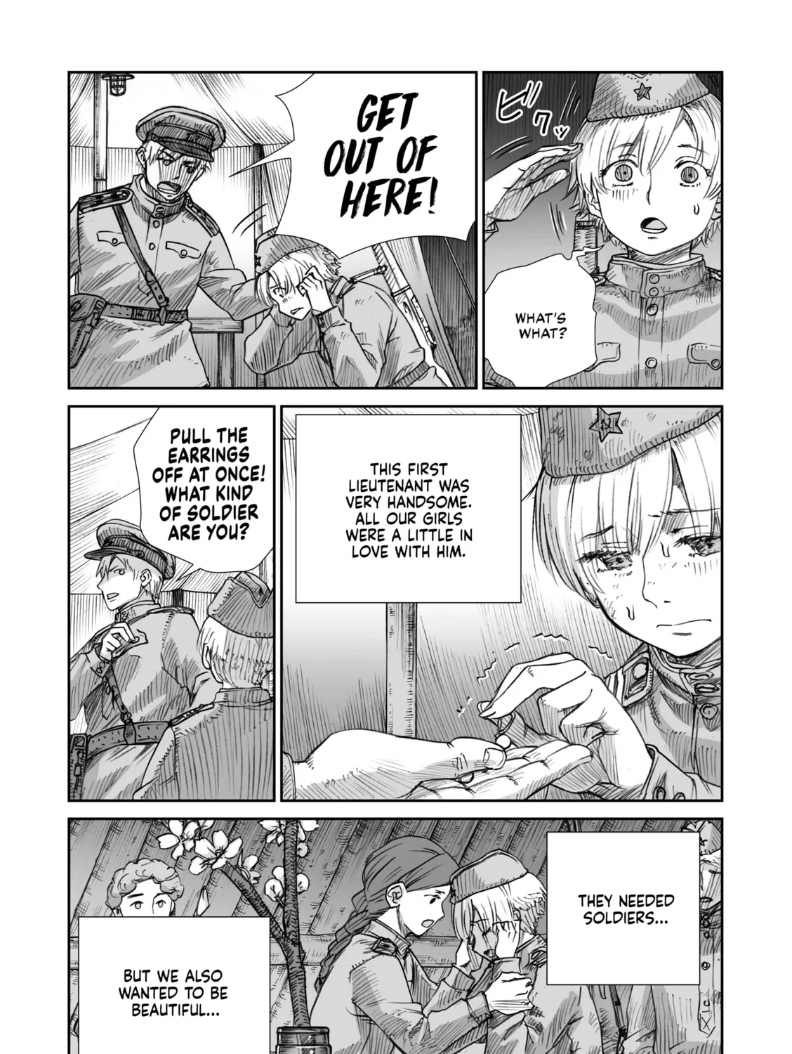 Sensou wa Onna no Kao wo Shiteinai Chapter 26.2 page 15 - 