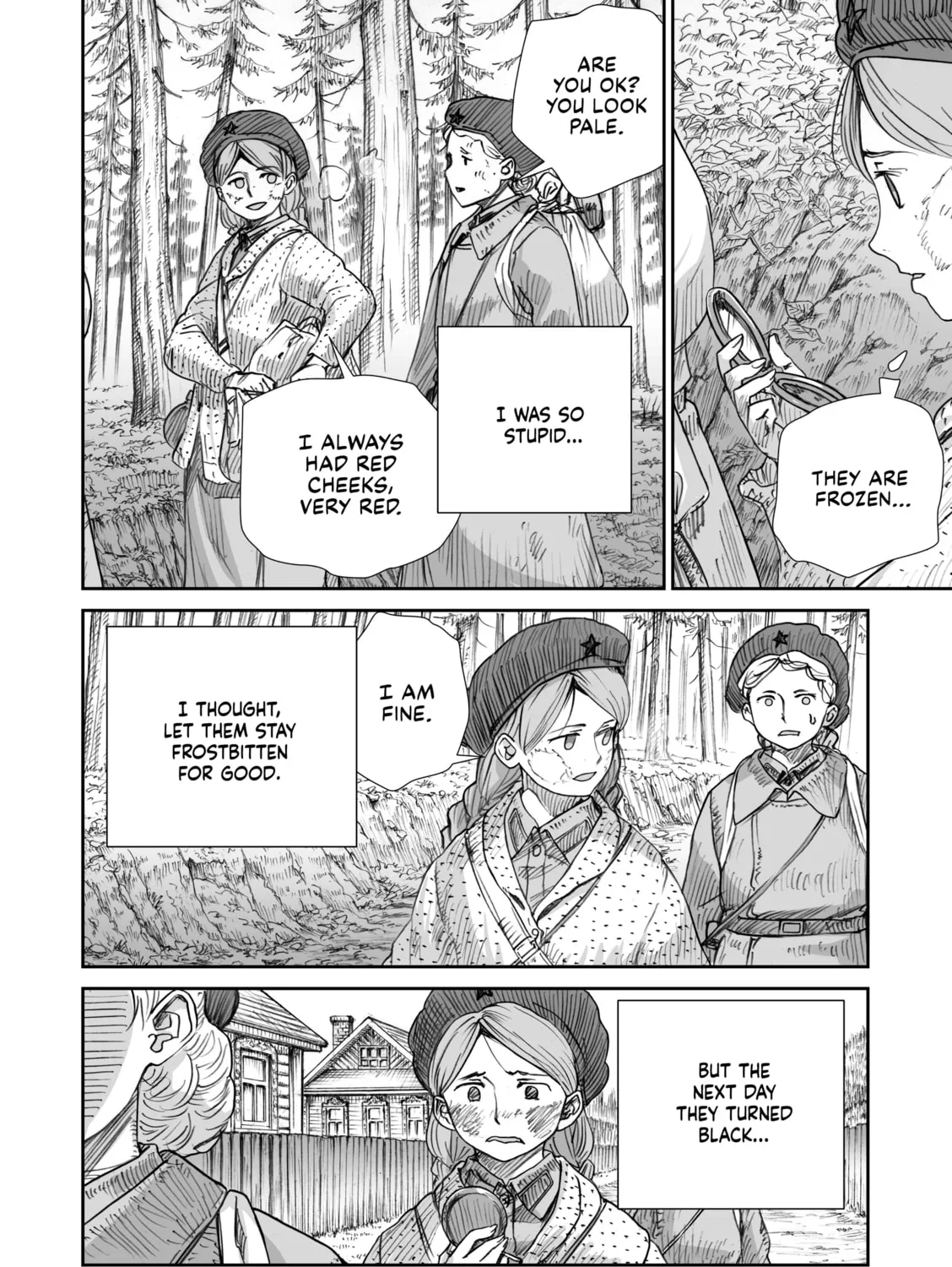 Sensou wa Onna no Kao wo Shiteinai Chapter 26.2 page 31 - 