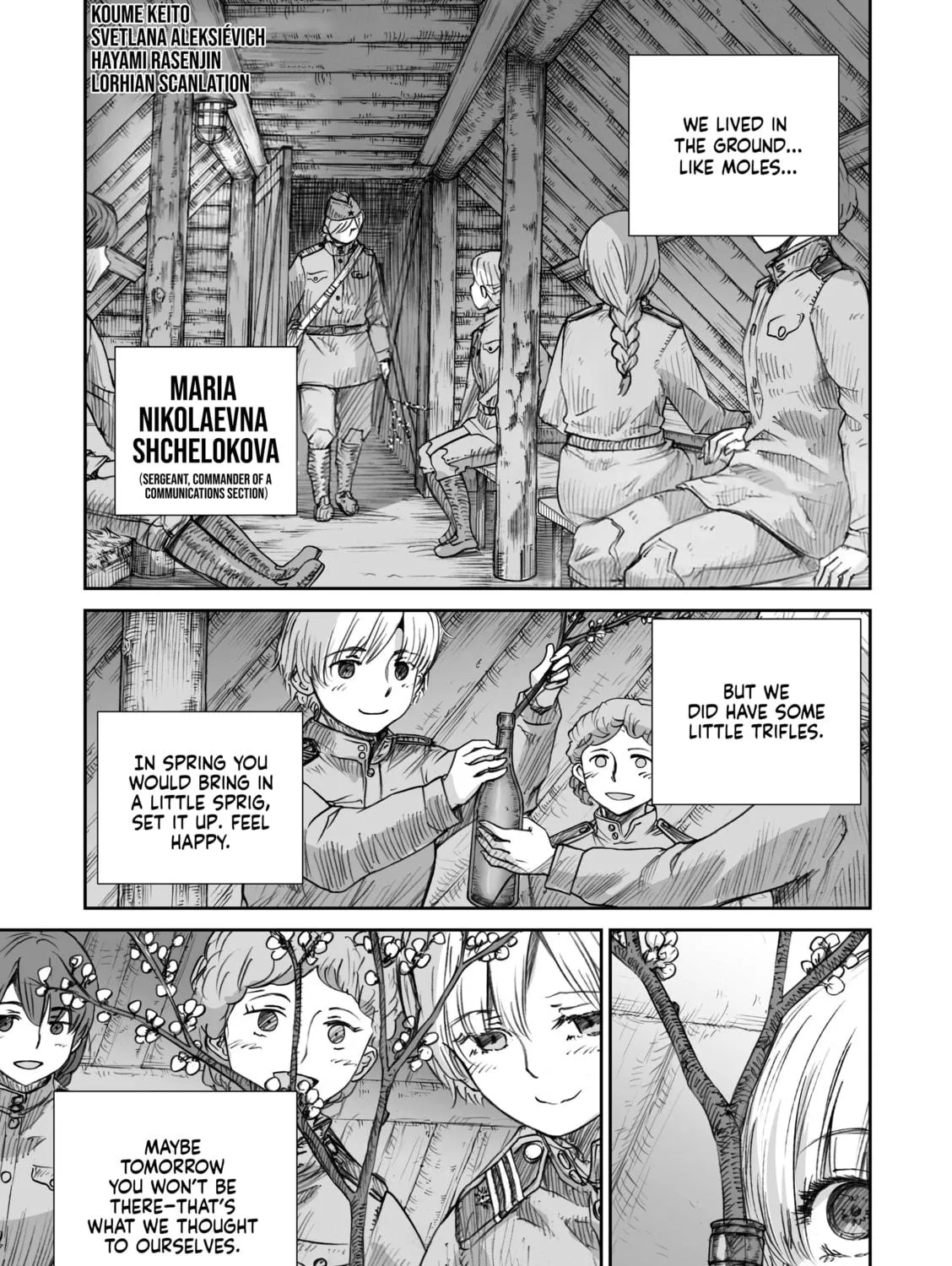 Sensou wa Onna no Kao wo Shiteinai Chapter 26.2 page 5 - 
