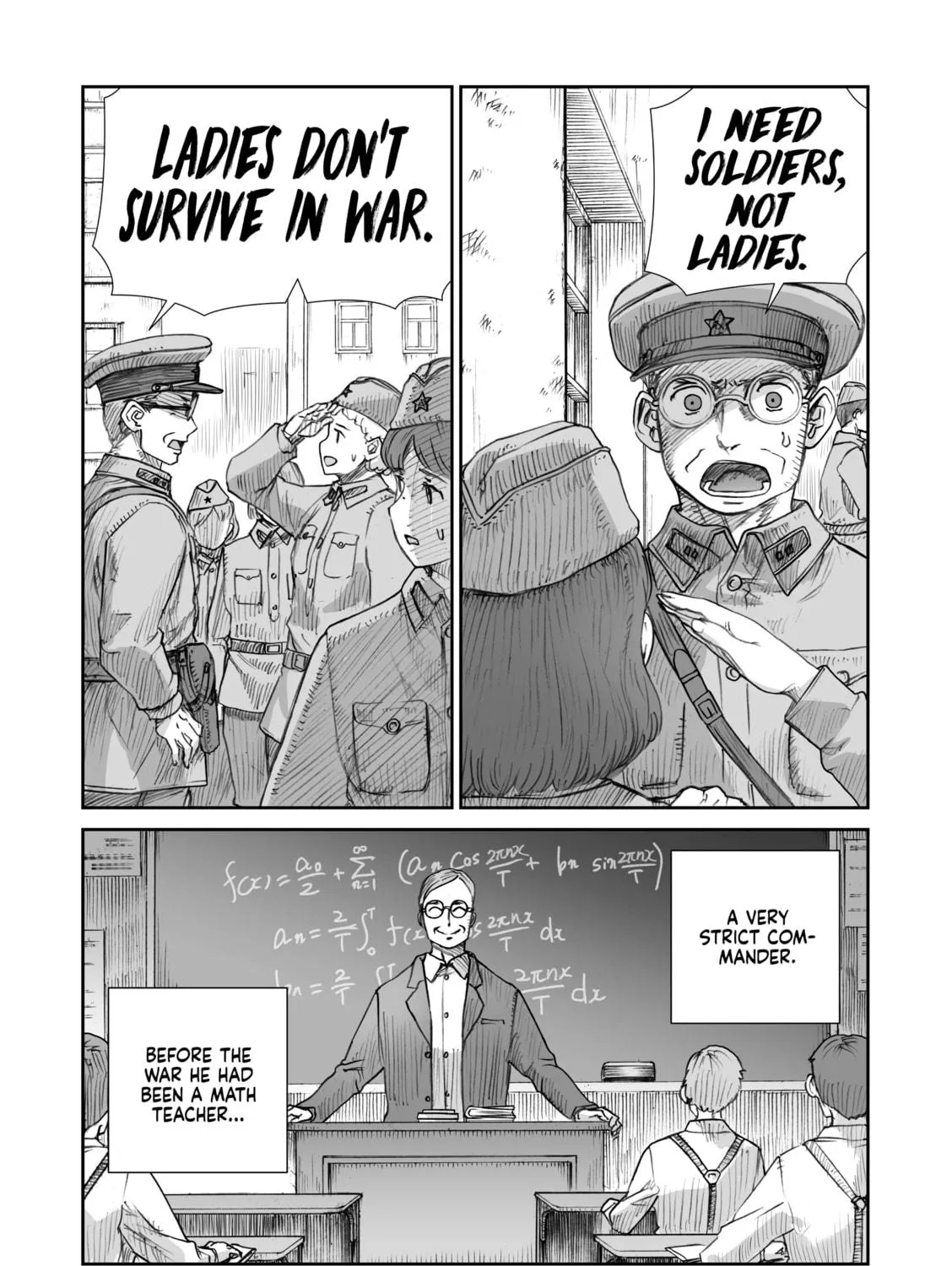 Sensou wa Onna no Kao wo Shiteinai Chapter 26.3 page 23 - 
